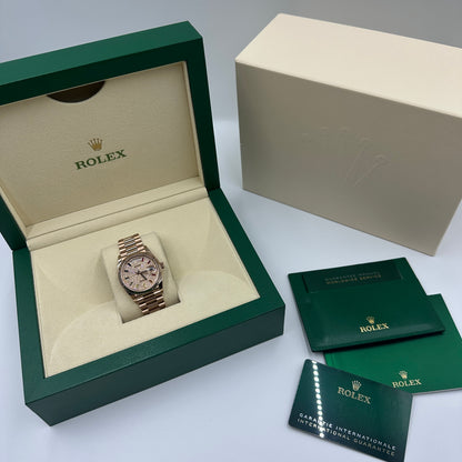 Rolex Day-Date 36 36mm 128235A Pave 2025
