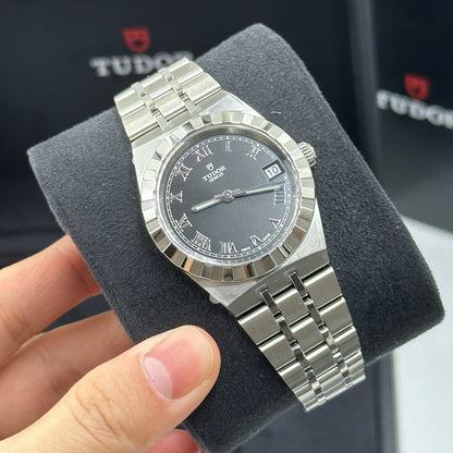 Tudor Tudor Royal 34mm 28400-0003 Black Roman Steel 2022