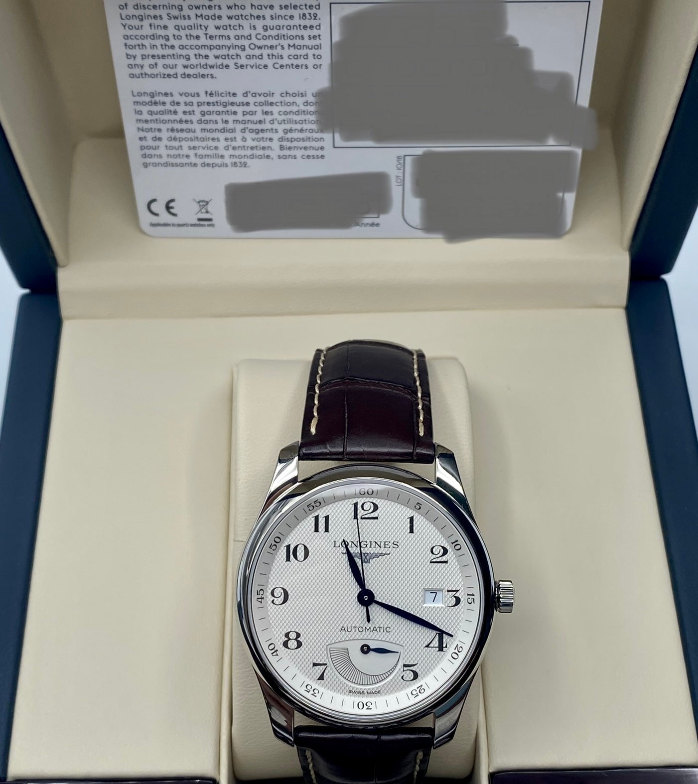 Longines Master Collection 40mm L2.908.4.78.3