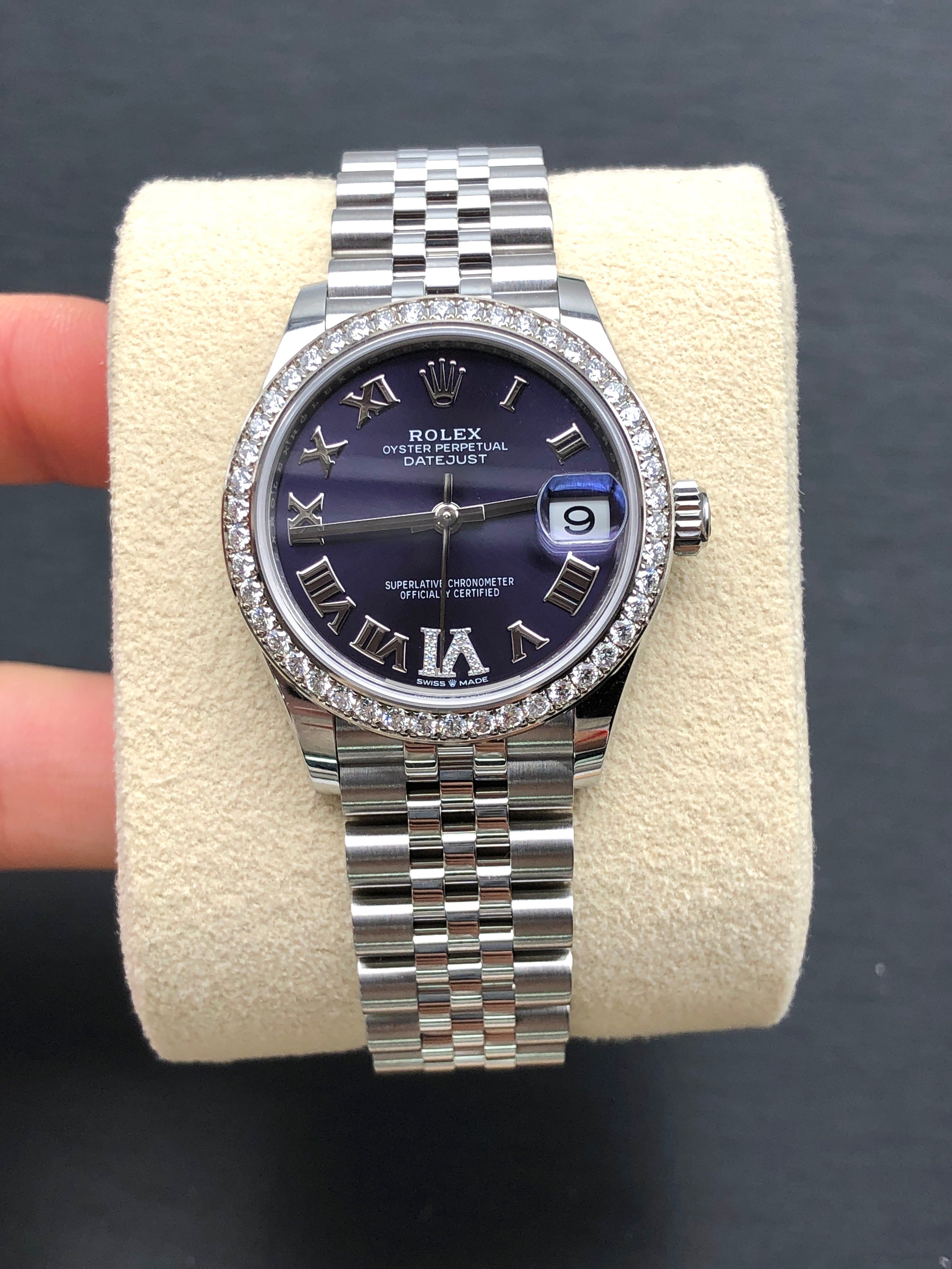 Rolex Datejust 31 278384RBR Purple Roman VI Jubilee 2026