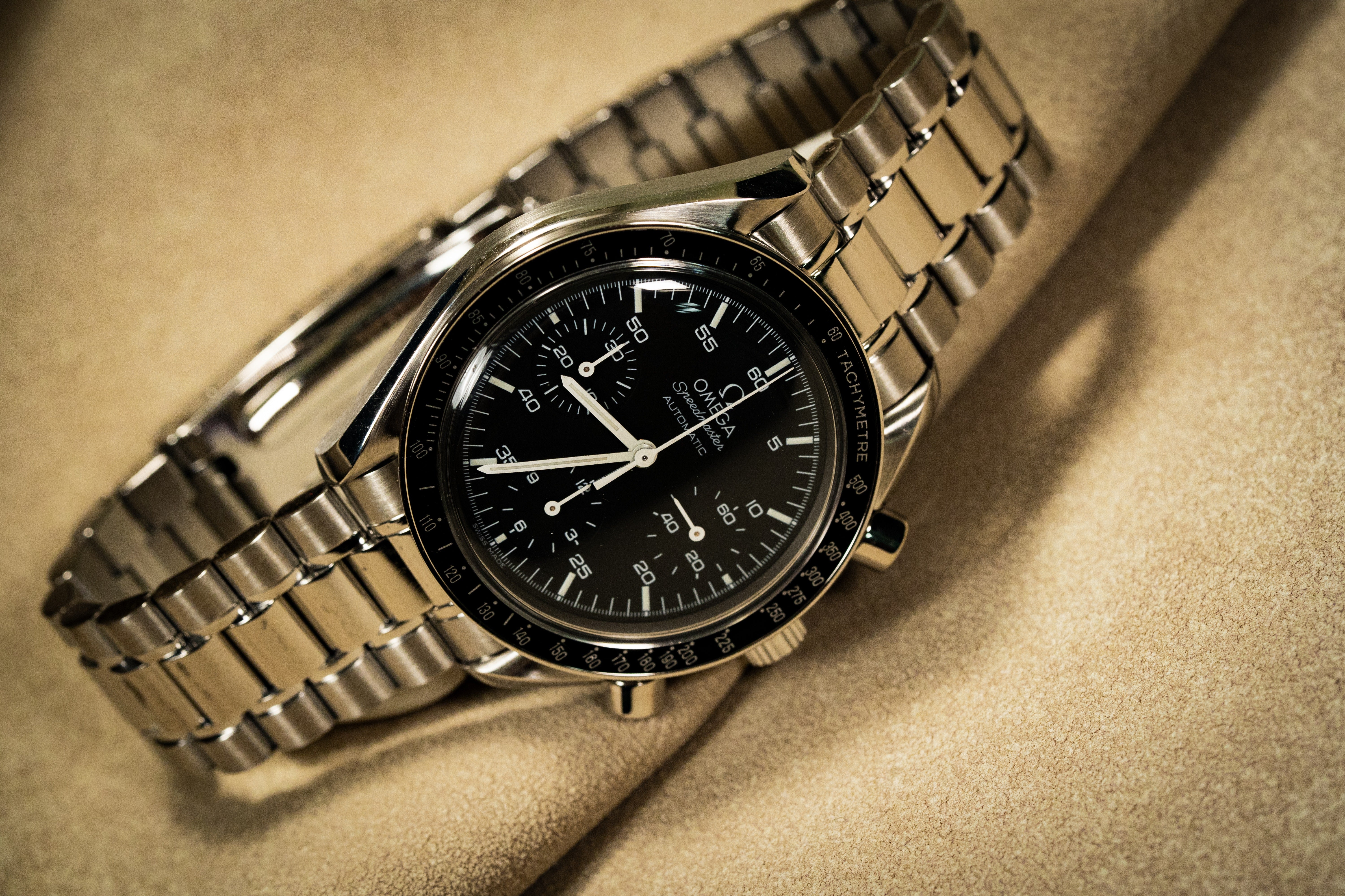 Omega Speedmaster Reduced 3510.50.00 Black KGB – EW Watches