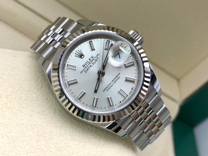 Rolex Lady-Datejust 279174 Silver Index Jubilee 2025