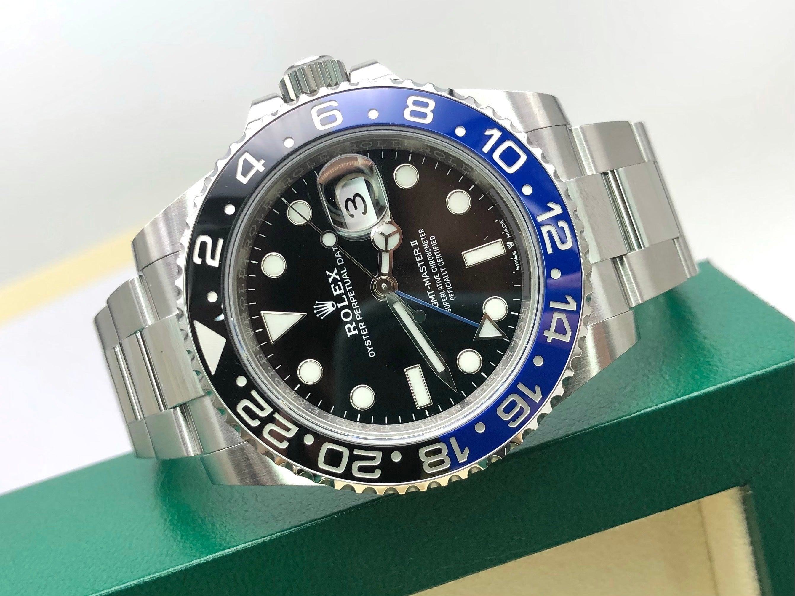 Rolex GMT-Master II 40mm 126710Blnr Oyster 2024