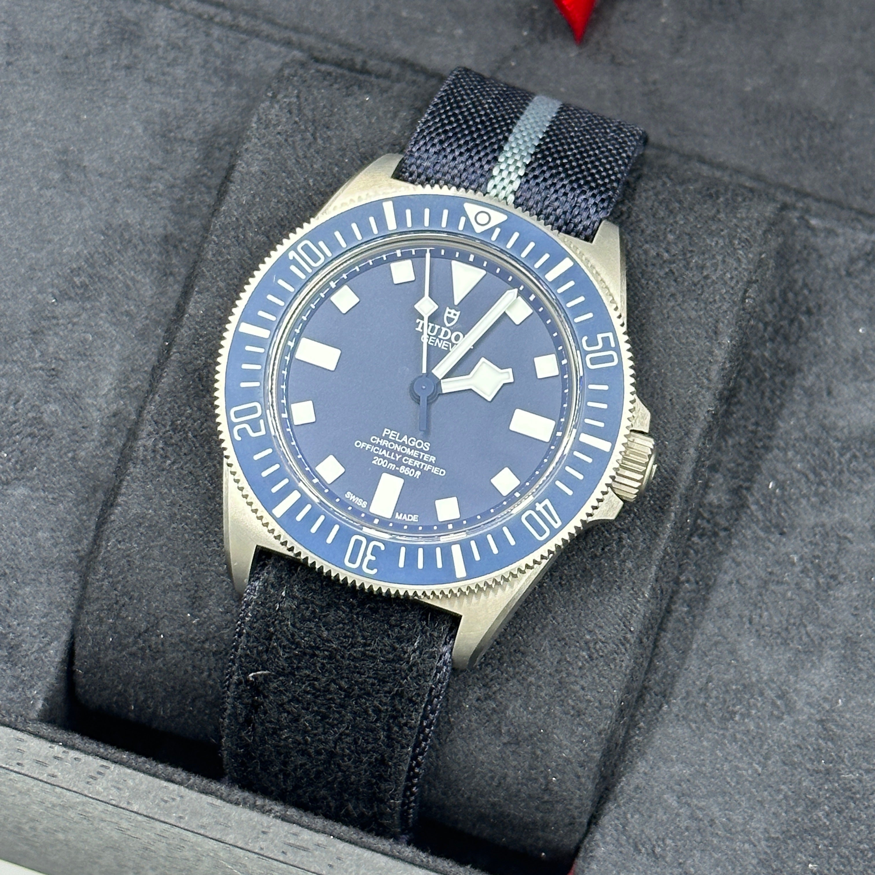 Tudor Pelagos FXD 42mm 25707B/23-0001 Blue Fabric 2024