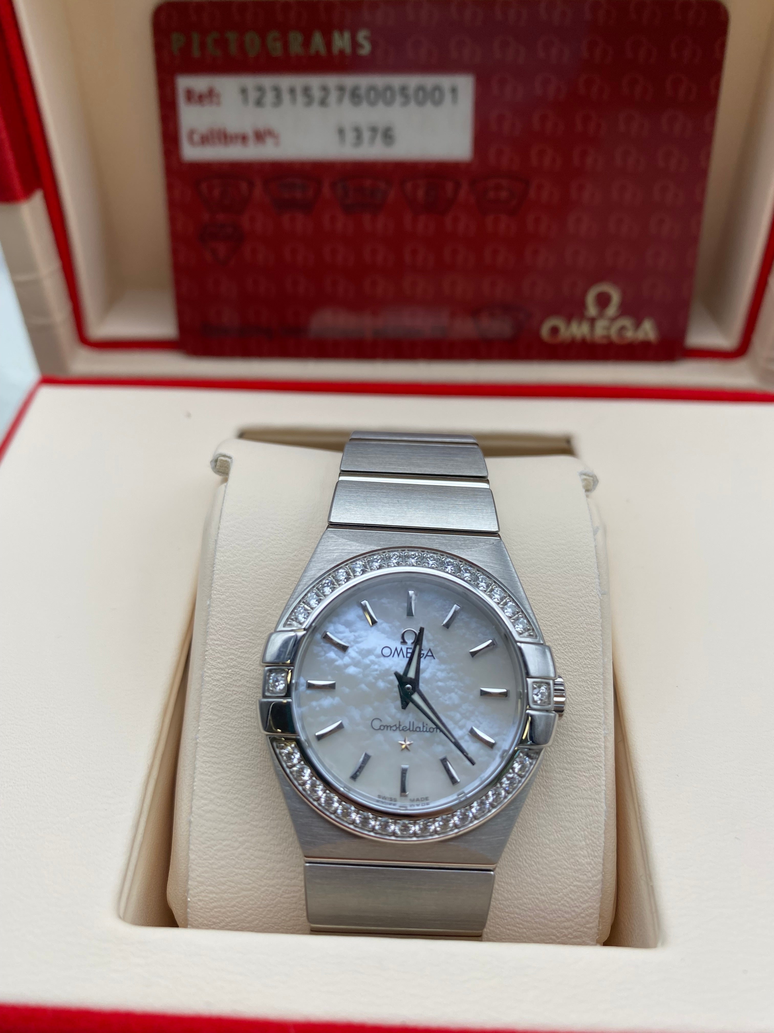Omega Constellation 27mm 123.15.27.60.05.001 2025