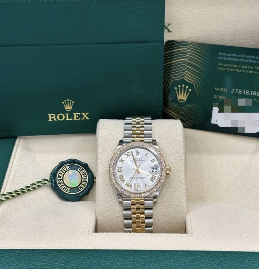 Rolex Datejust 31 278383RBR Silver VIIX Jubilee 2025