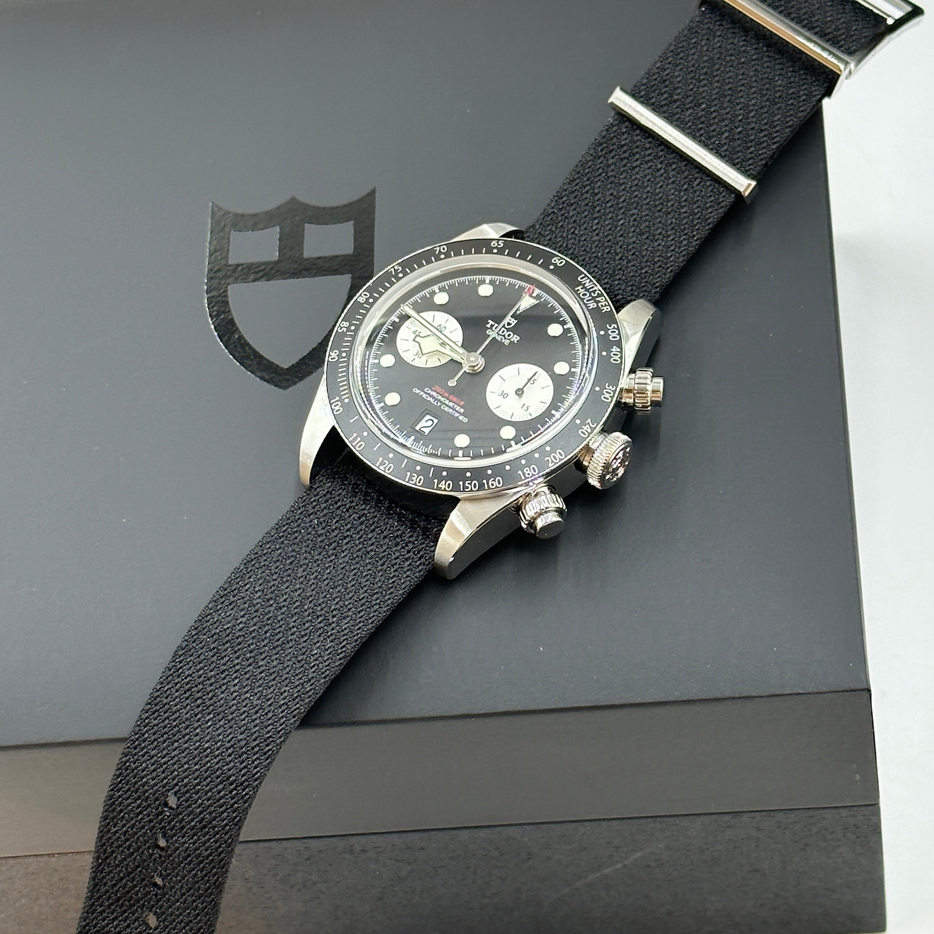 Tudor Black Bay Chrono 41mm 79360N-0007 Black Woven 2023