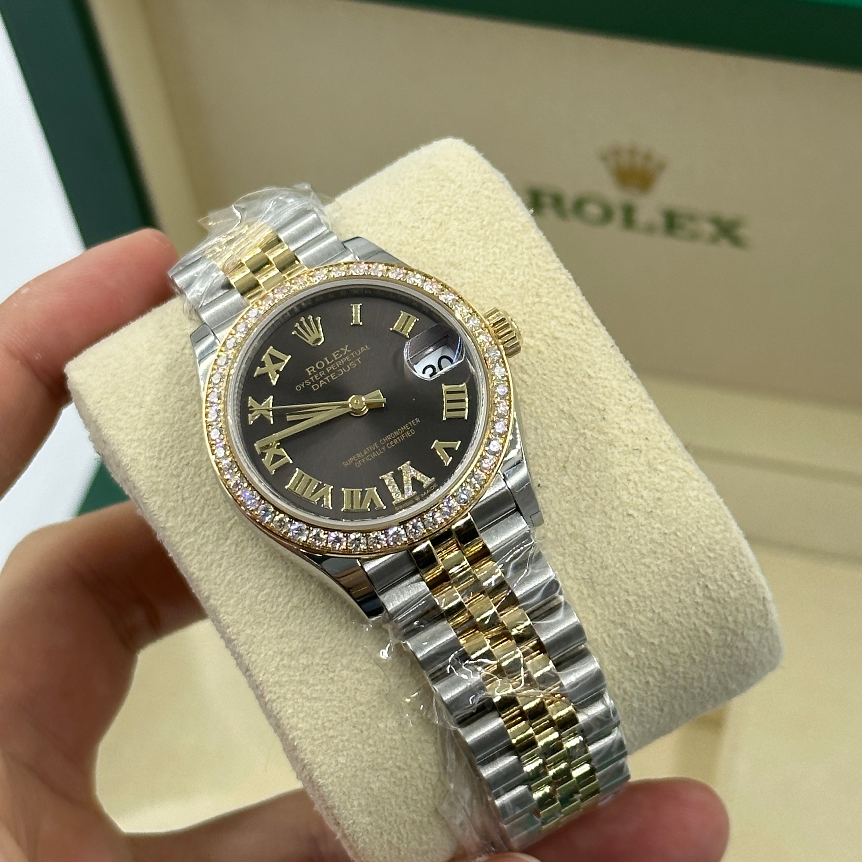 Rolex Datejust 31 278383RBR Grey VI Roman Jubilee 2025