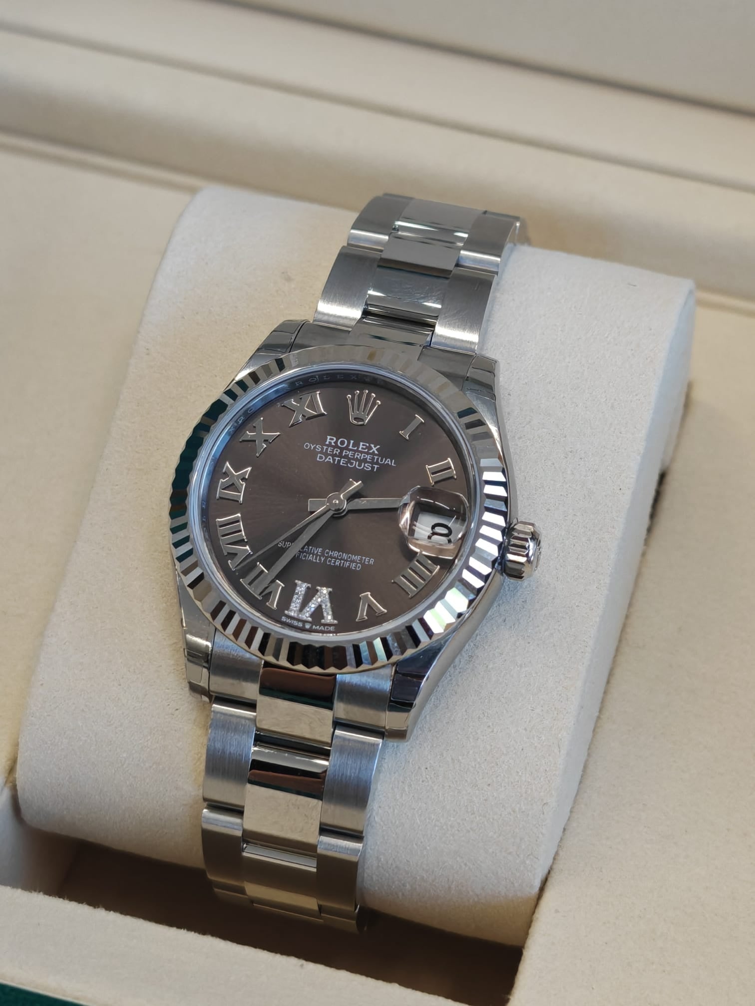 Rolex Datejust 31 278274 VI  Grey Roman Oyster 2024