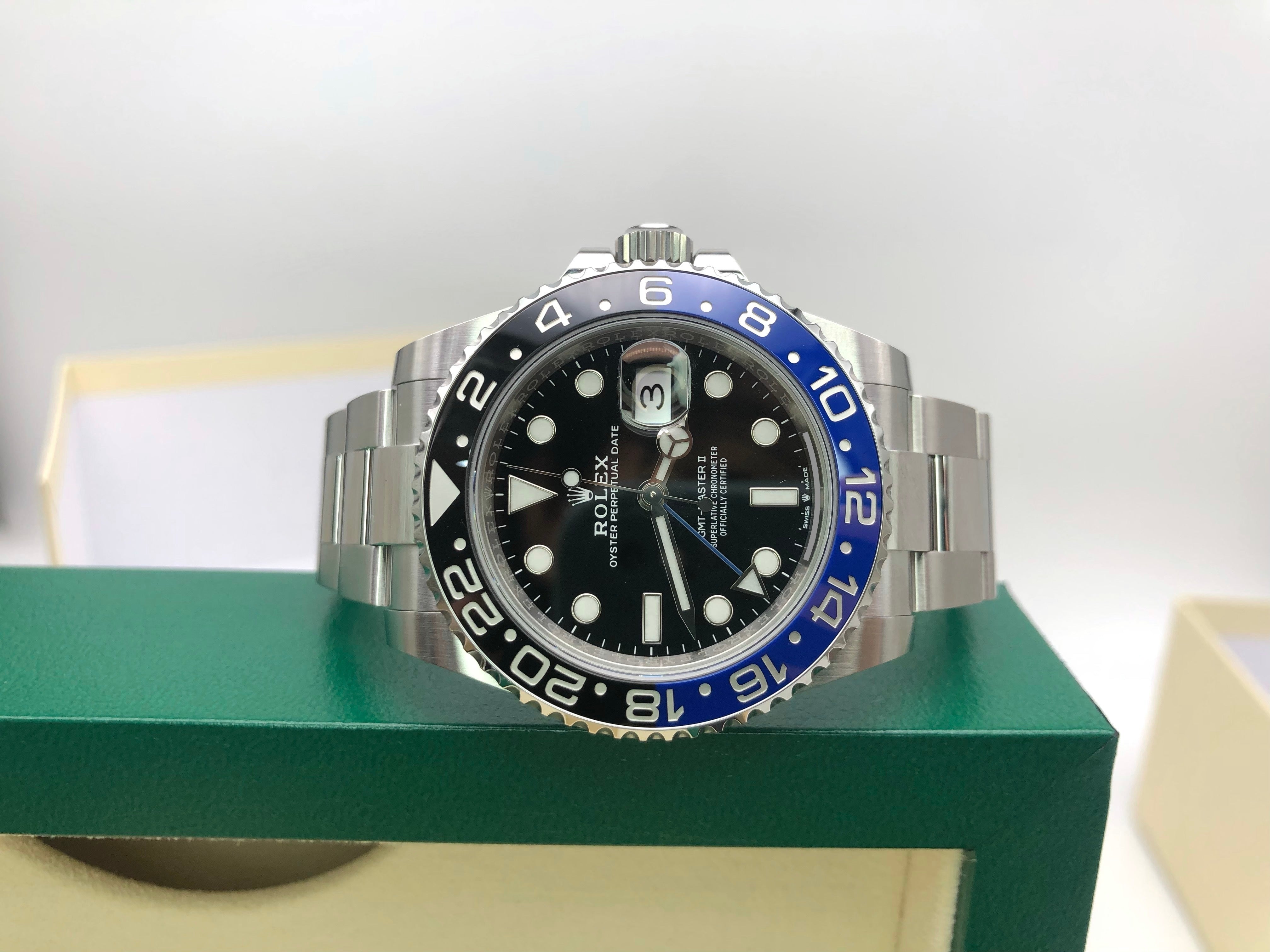 Rolex GMT-Master II 40mm 126710Blnr Oyster 2024