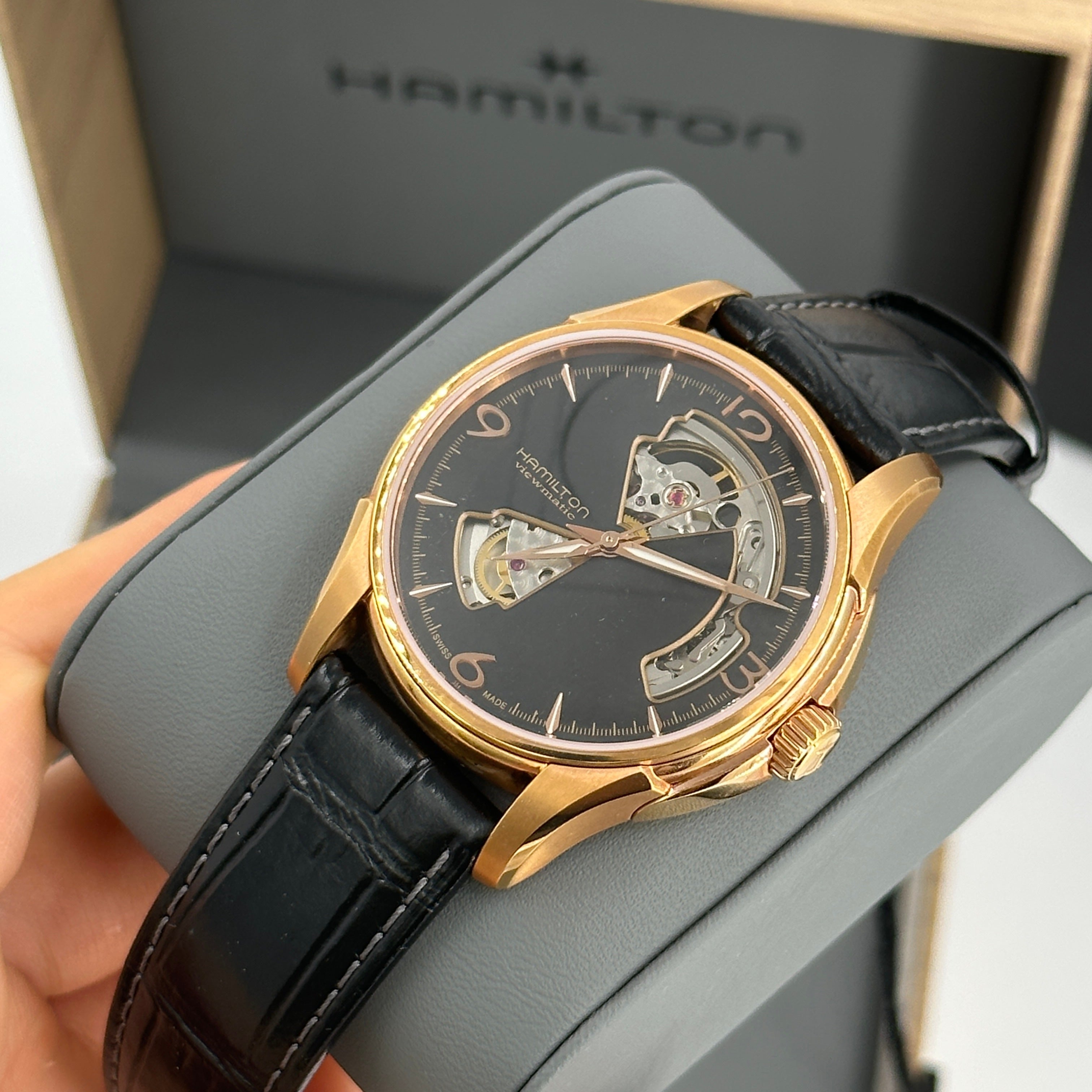 Hamilton Jazzmaster Open Heart Auto 40mm H32575735 2024