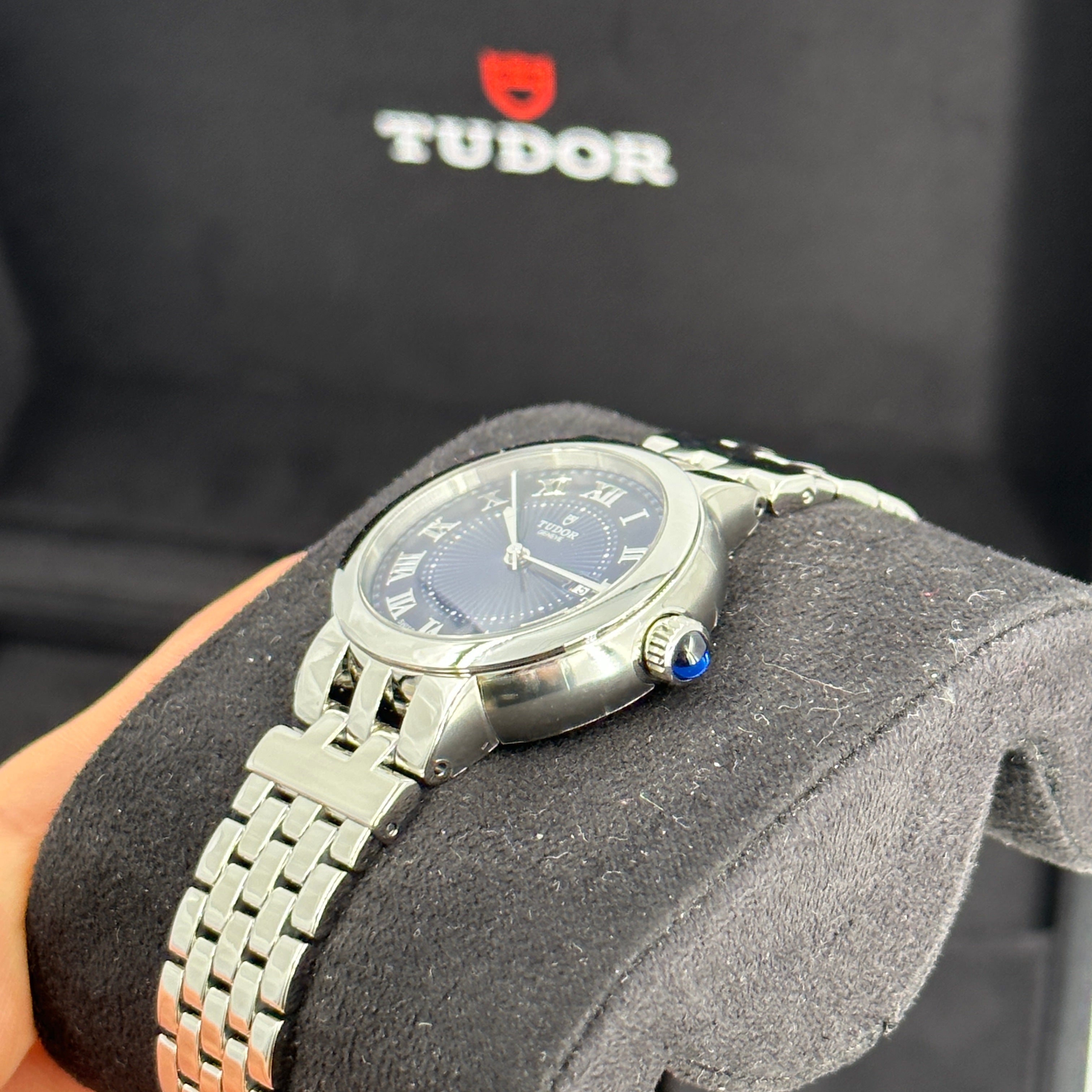 Tudor Clair de Rose 30mm 35500-0009 Blue Roman 2024