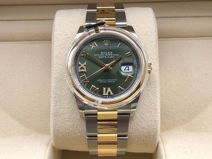 Rolex Datejust 36 126203 Green VIIX Oyster 2025