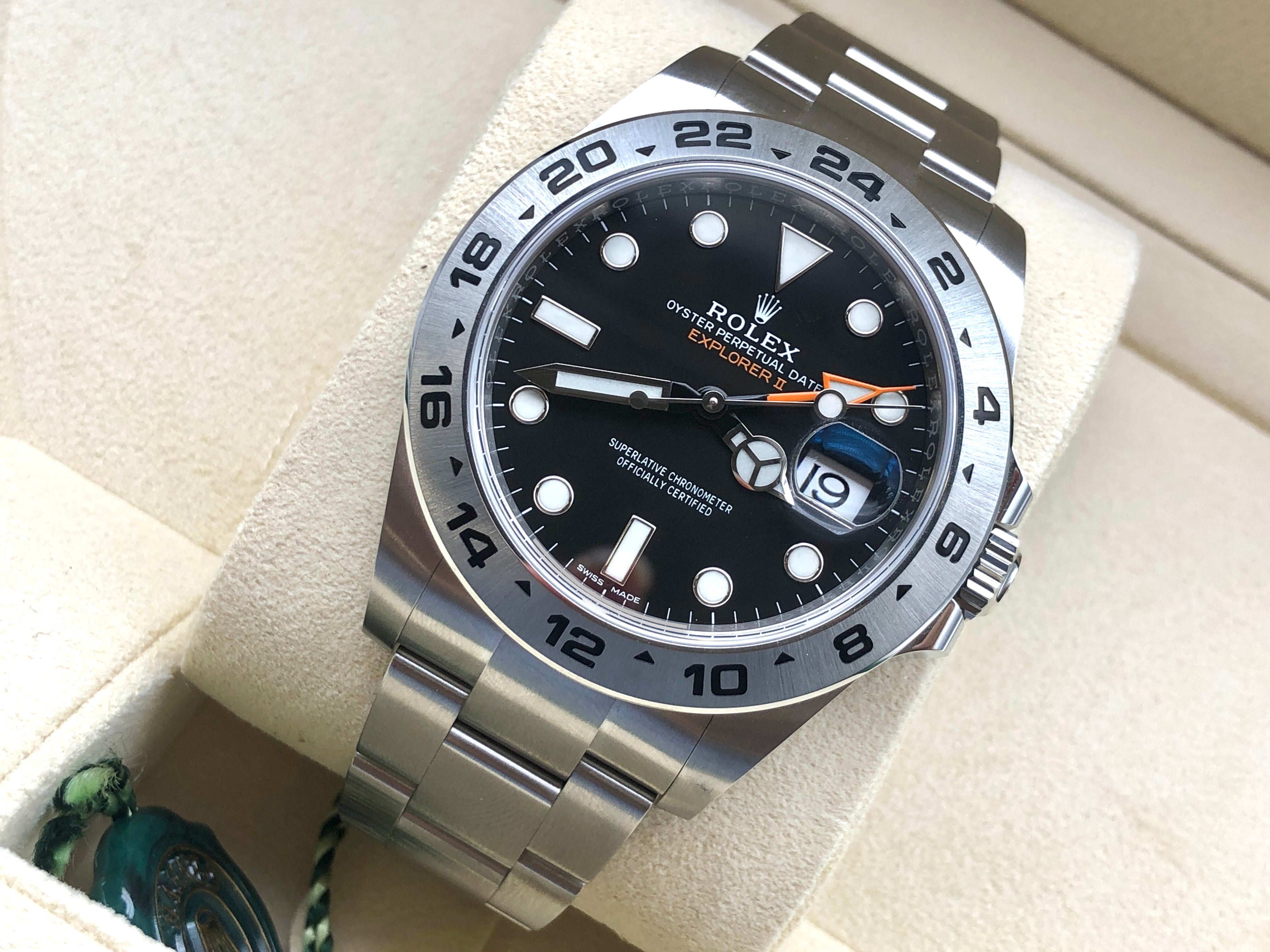 Rolex Explorer II 42mm 216570 Black 2020