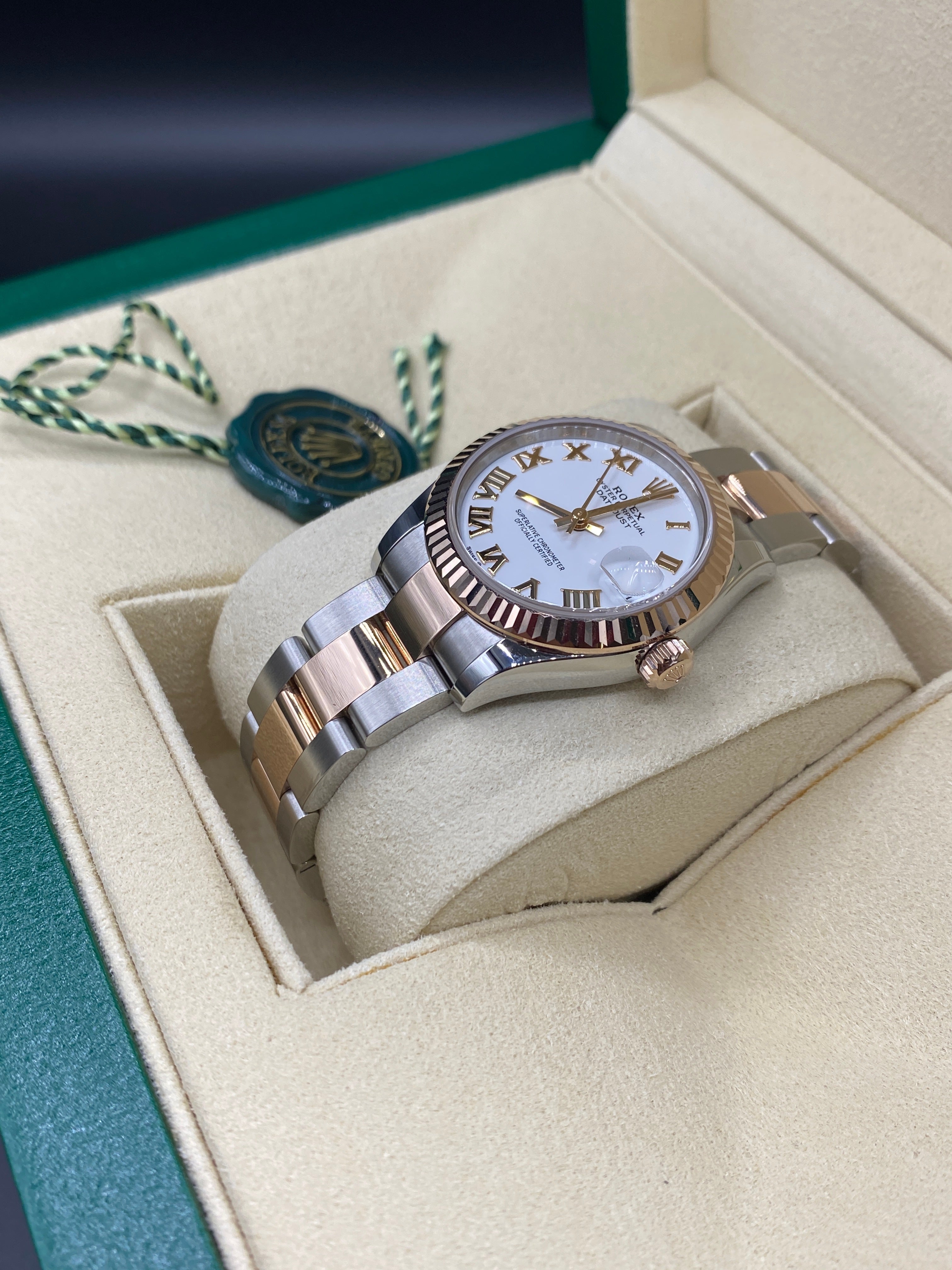 Rolex Datejust 31 278271 White Roman Oyster 2025
