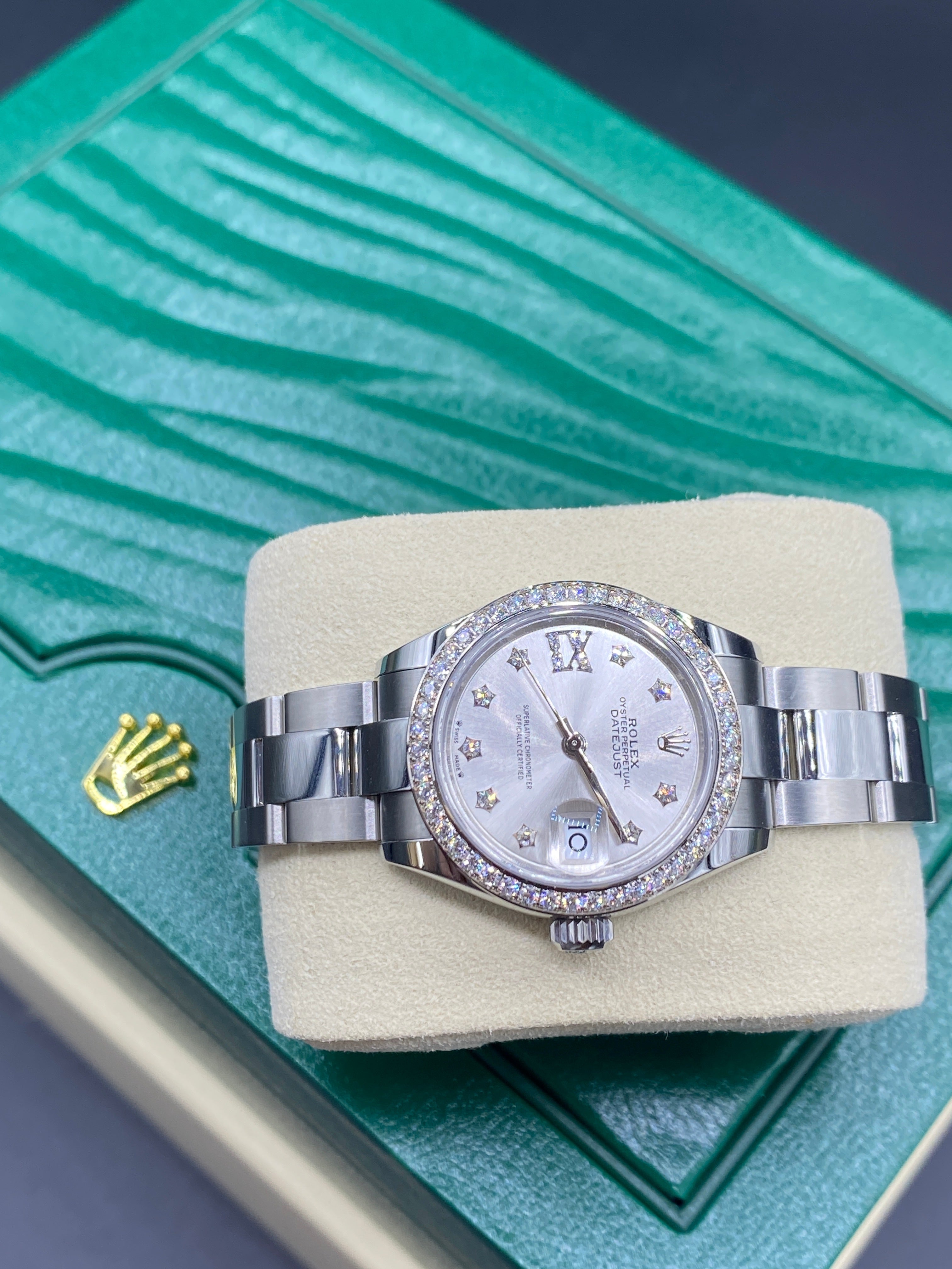 Rolex Lady-Datejust 279384G Silver Star Oyster 2024