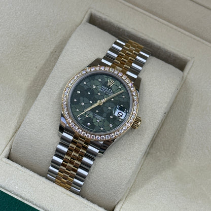 Rolex Datejust 31 278383RBR Green Flower Jubilee 2023