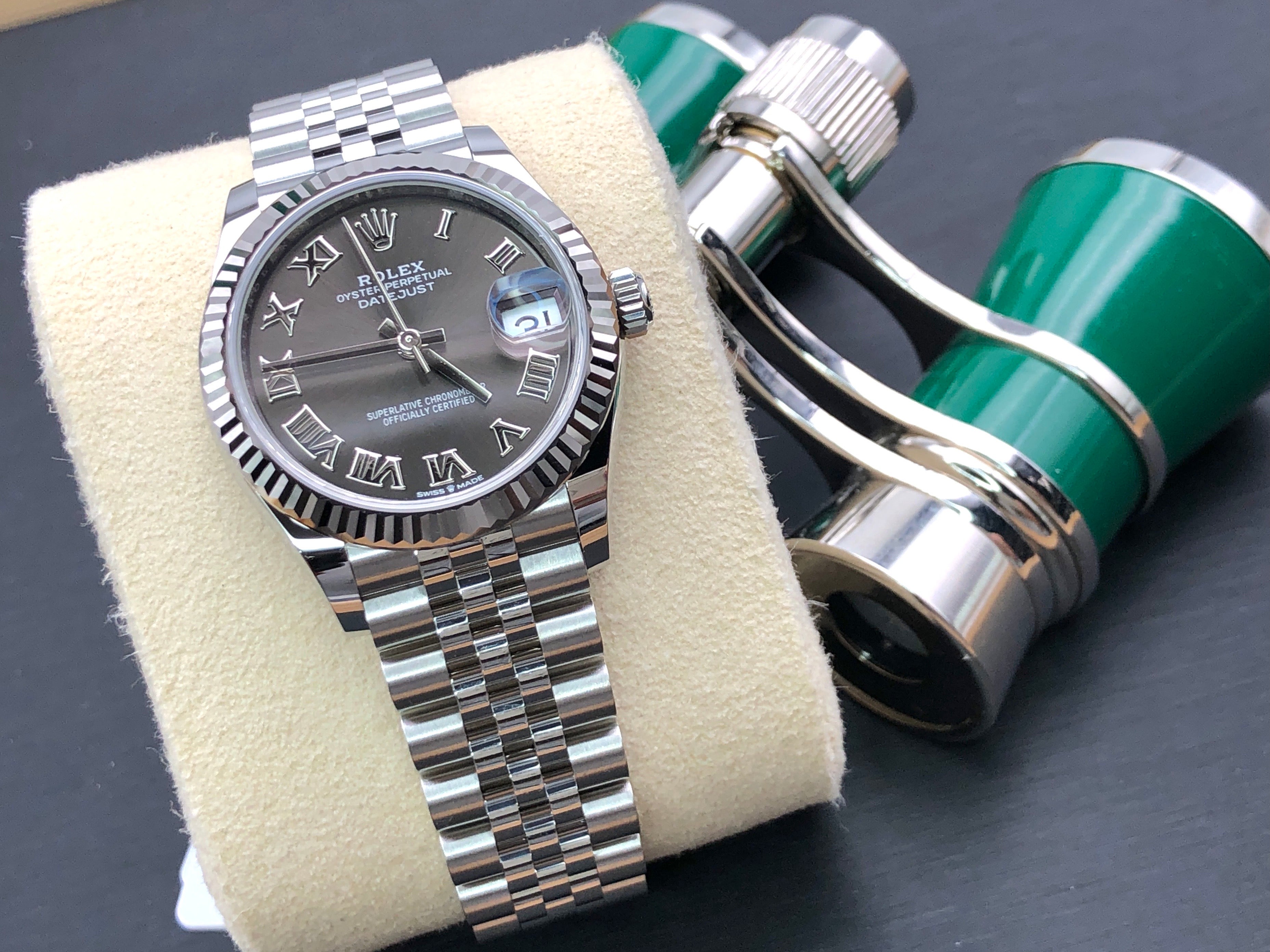 Rolex Datejust 31 278274 Dark Grey Roman Jubilee 2025