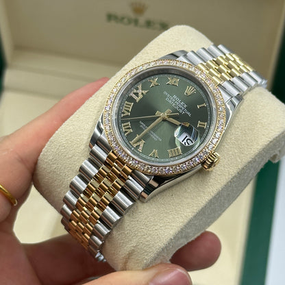Rolex Datejust 36 126283RBR Green VIIX Jubilee 2024