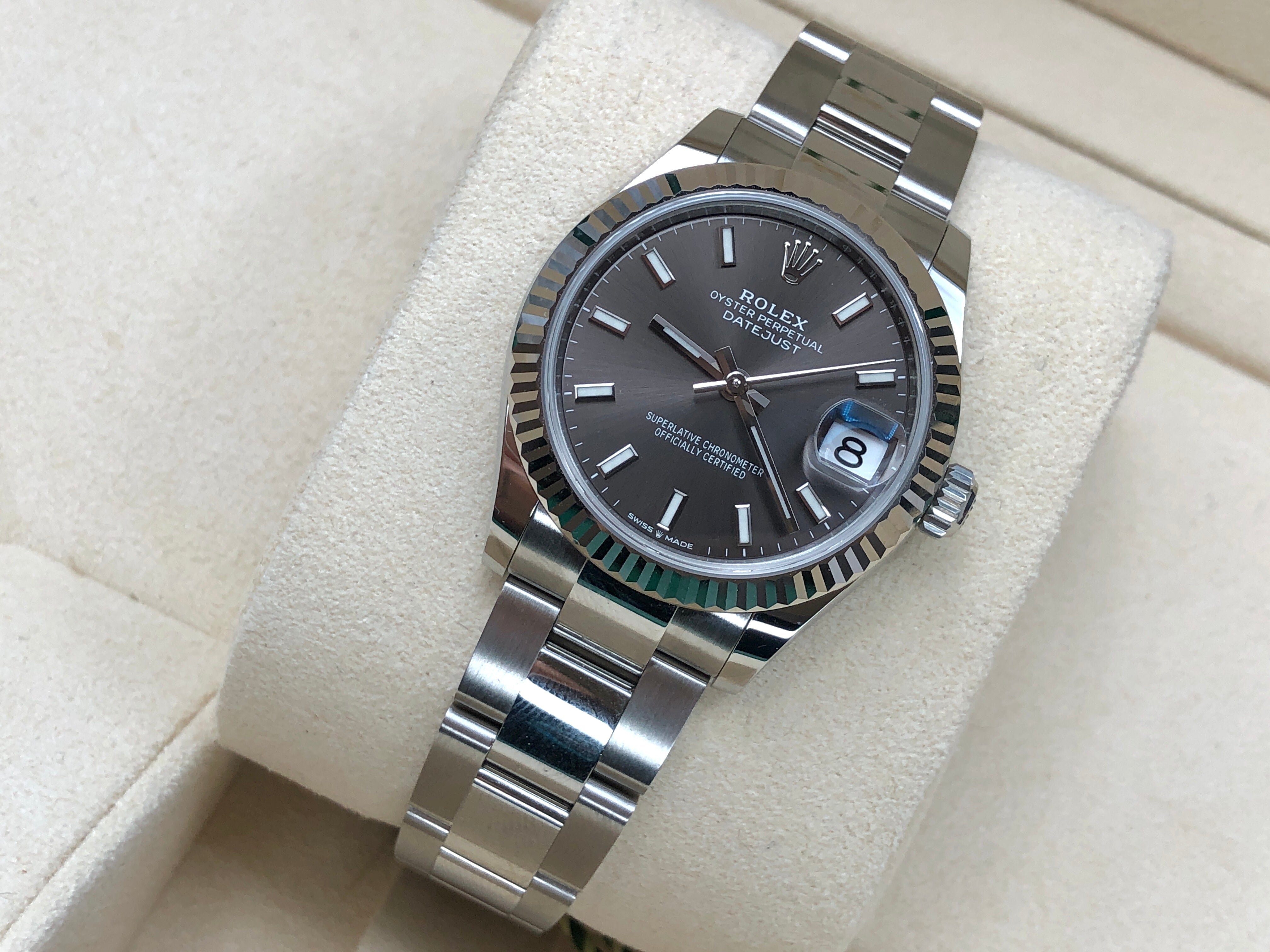 Rolex Datejust 31 278274 Grey Index Oyster 2025