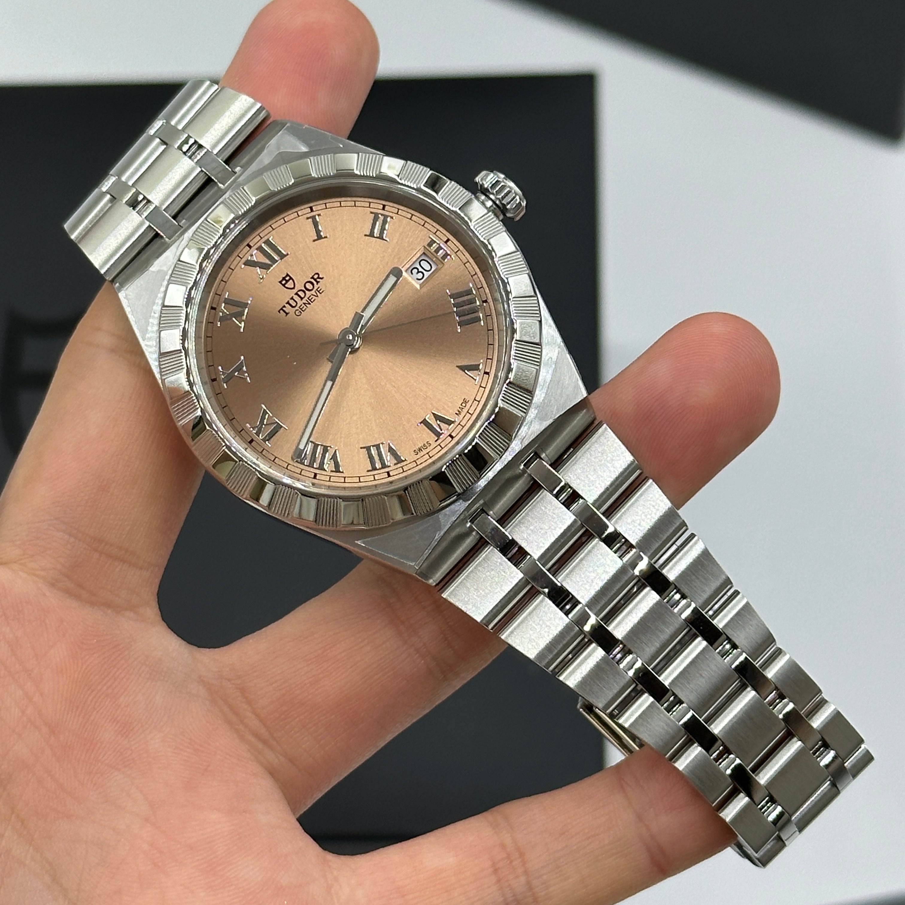 Tudor Tudor Royal 38mm 28500-0007 Pink Roman 2023