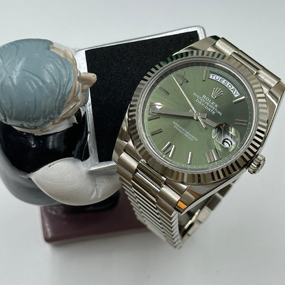 Rolex Day-Date 40 40mm 228239 Green Roman 2024