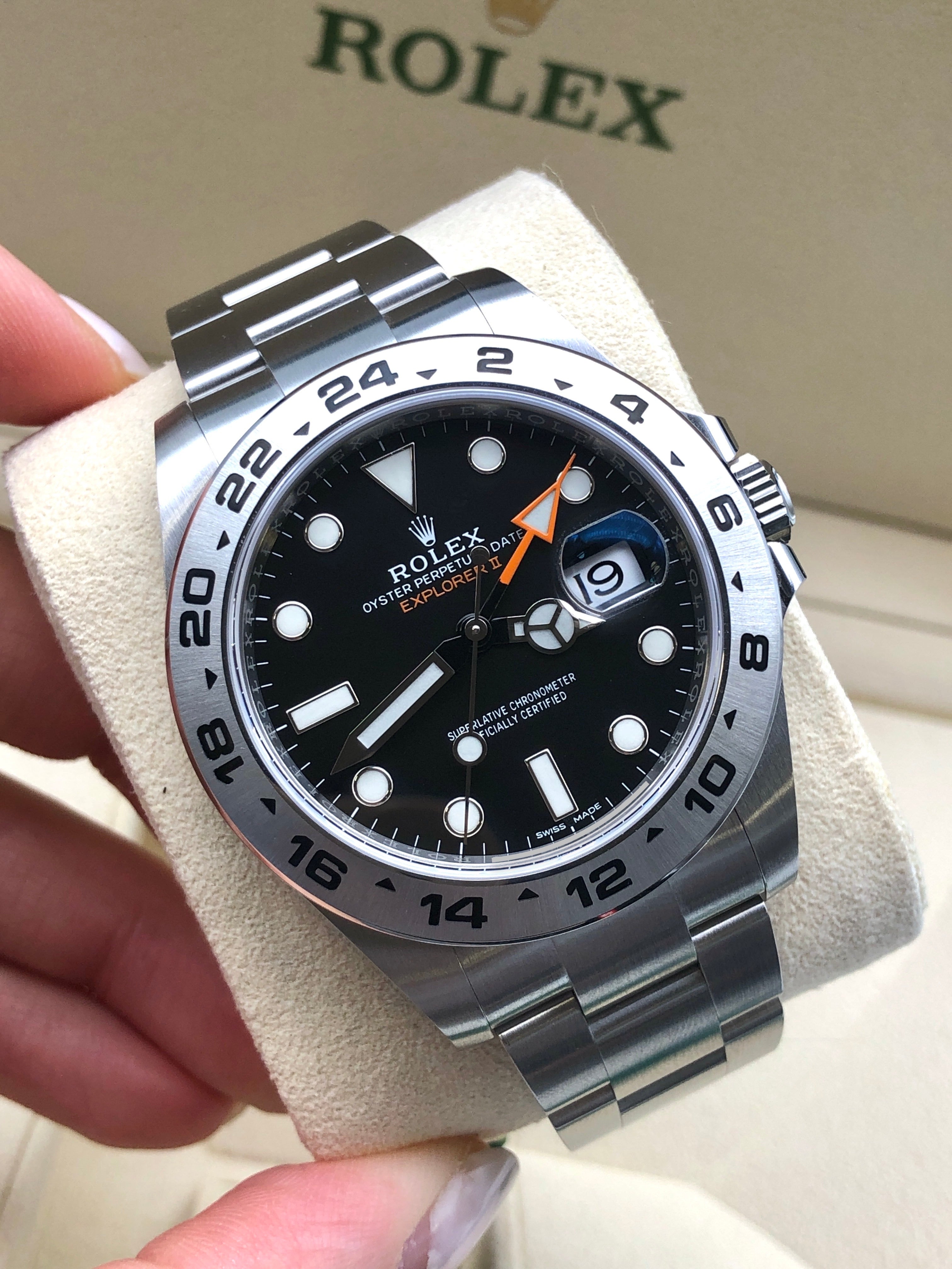 Rolex Explorer II 42mm 216570 Black 2020