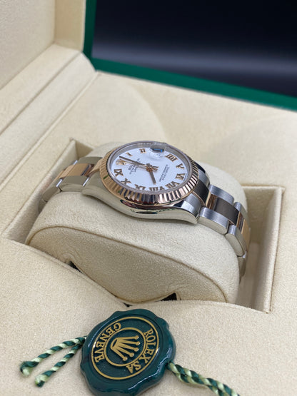 Rolex Datejust 31 278271 White Roman Oyster 2025