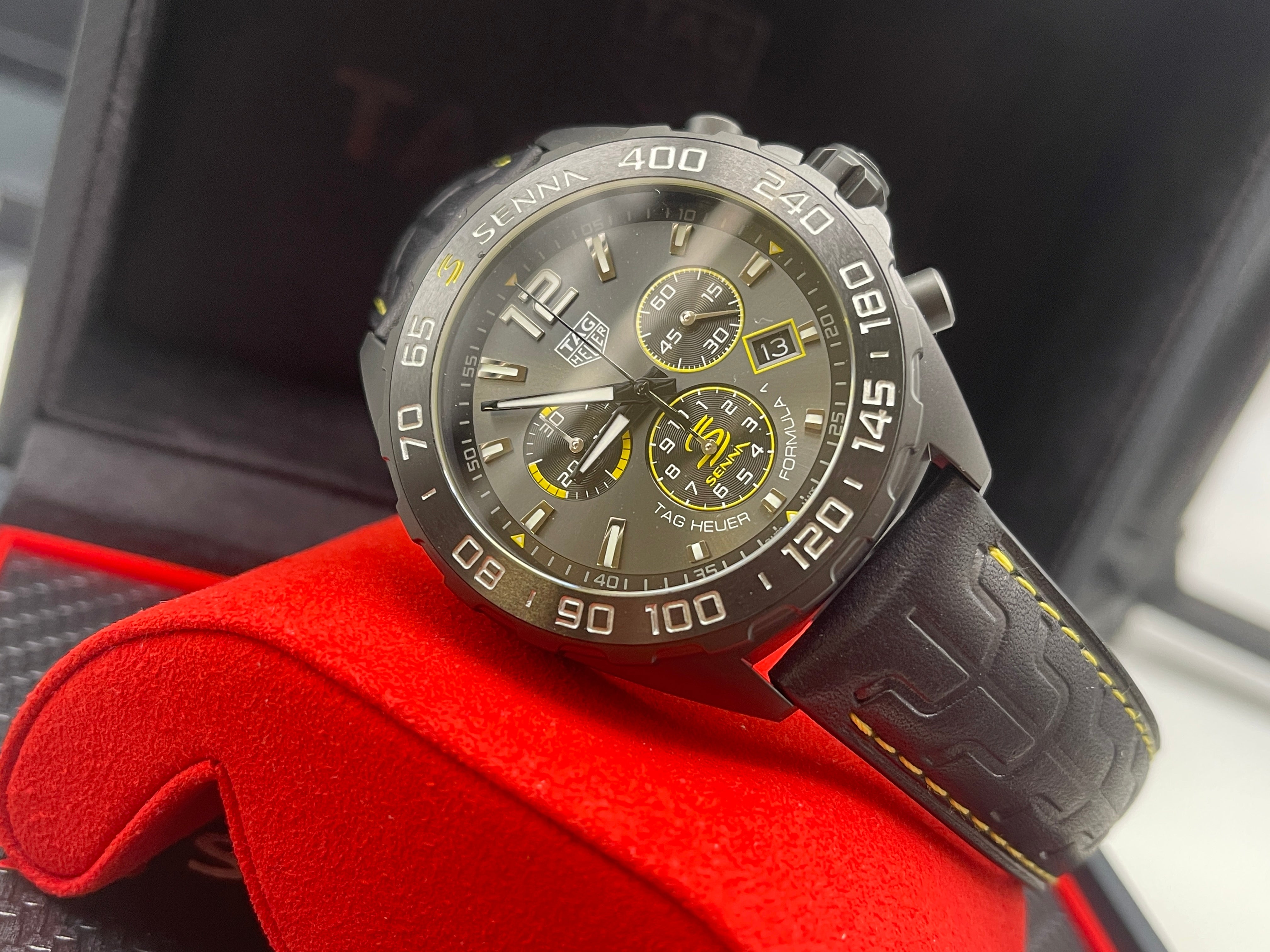 TAG Heuer Formula 1 Chronograph x Senna 43mm CAZ101AJ.FC6487 2025