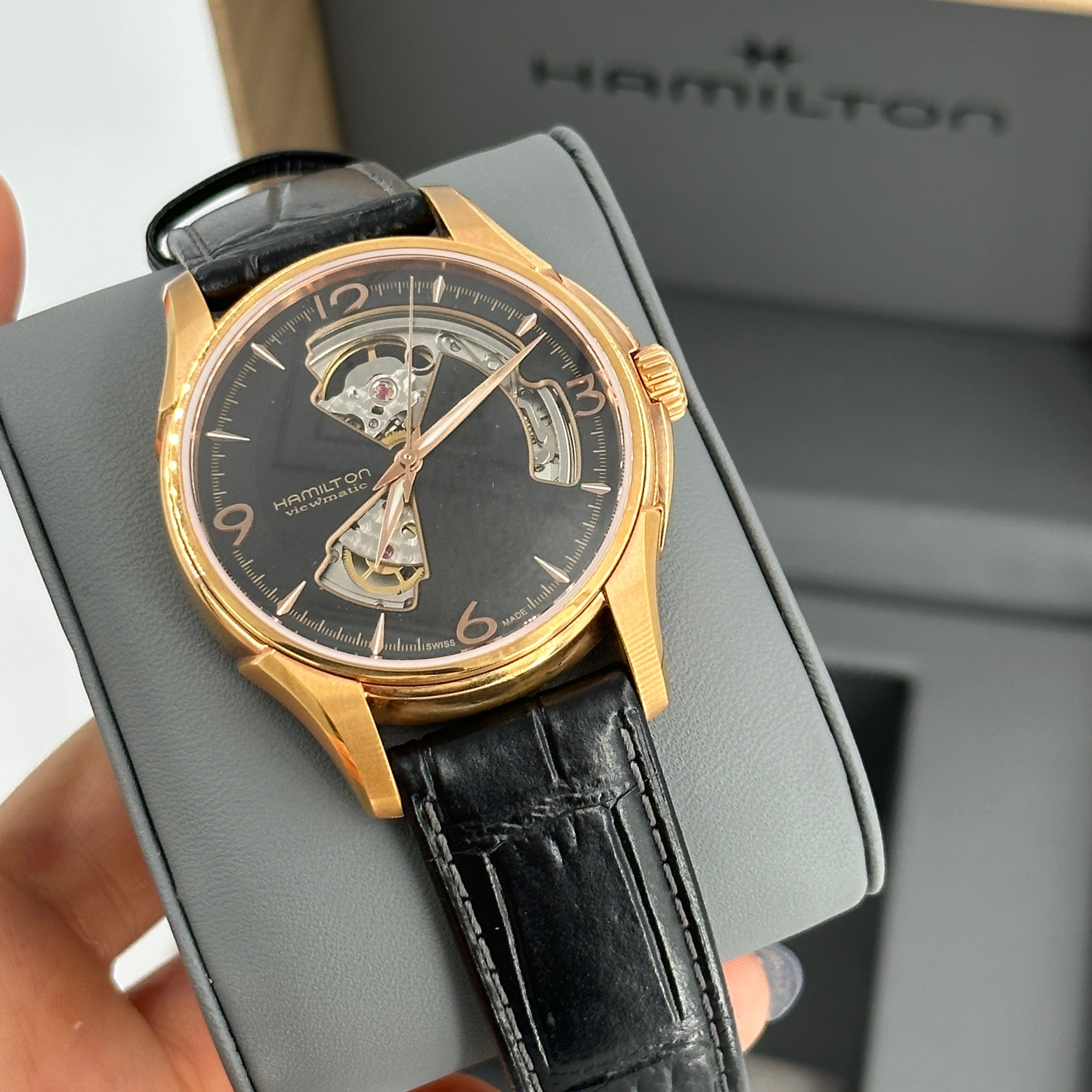 Hamilton Jazzmaster Open Heart Auto 40mm H32575735 2024