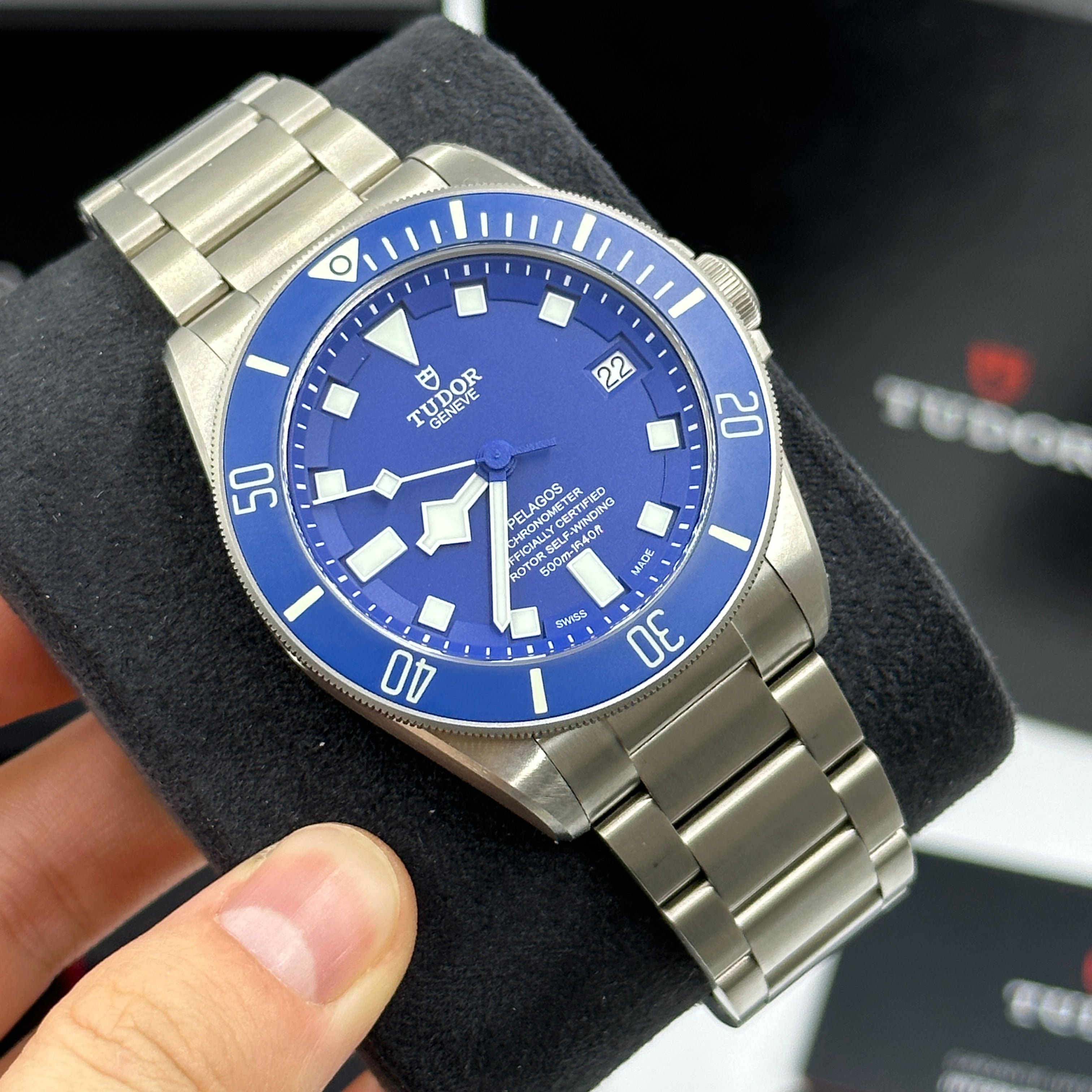 Tudor Pelagos 42mm 25600Tb-0001 Blue Steel 2023 JJH