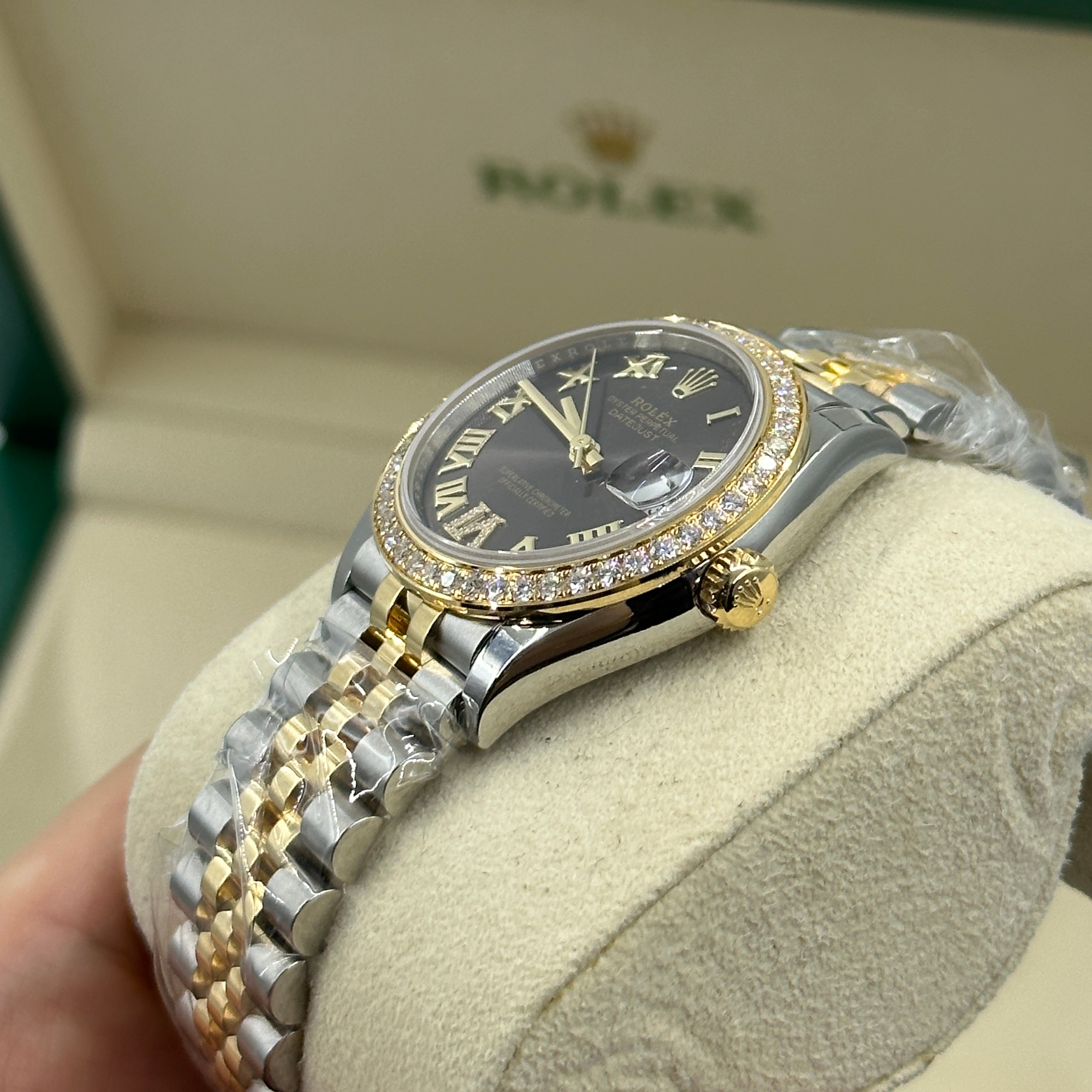 Rolex Datejust 31 278383RBR Grey VI Roman Jubilee 2025