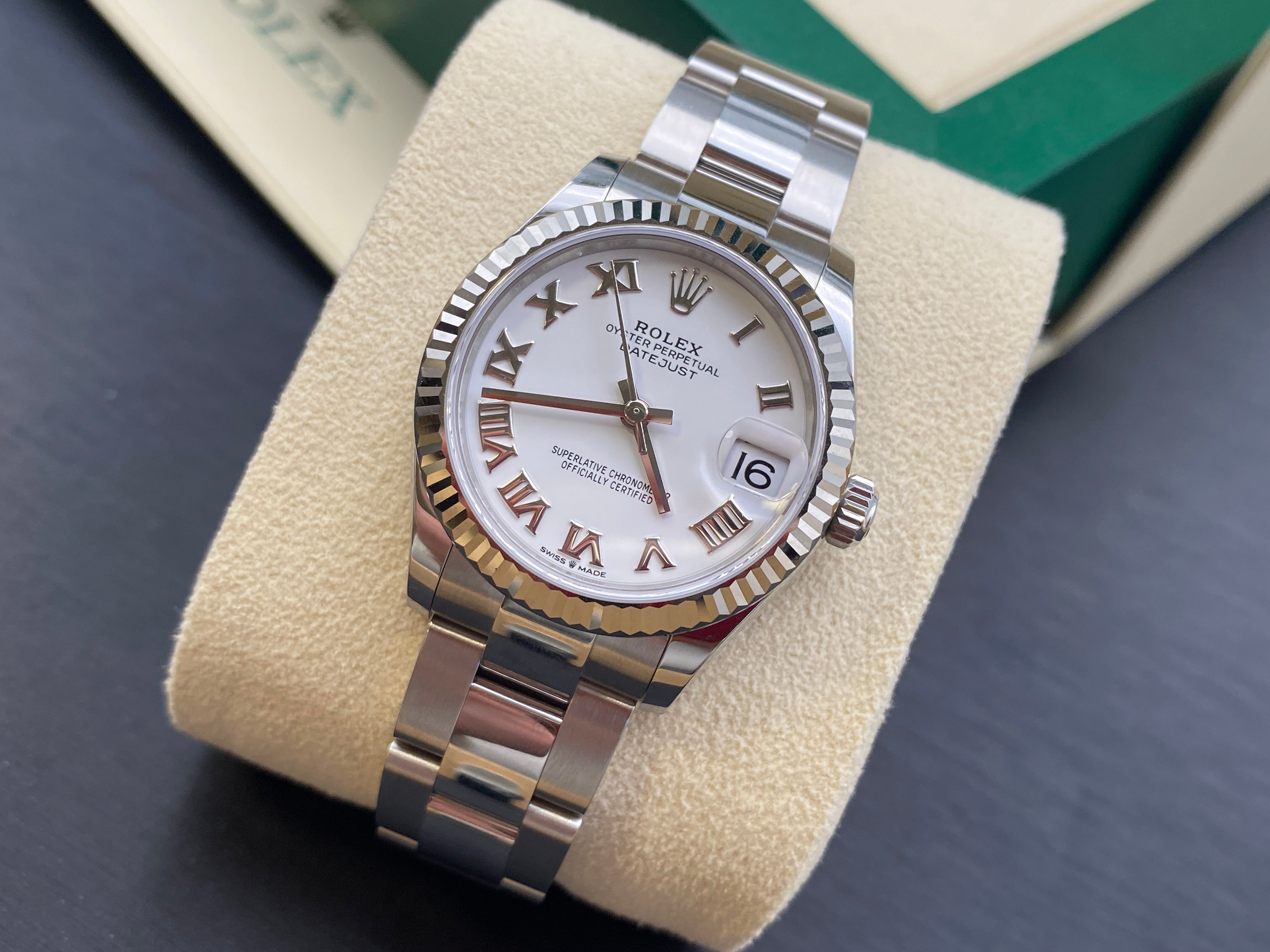 Rolex Datejust 31 278274 White Roman Oyster 2025