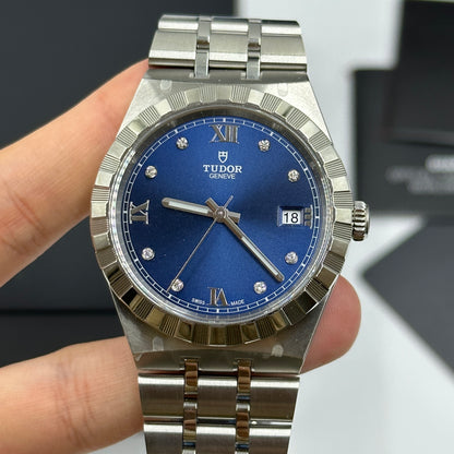 Tudor Tudor Royal 38mm 28500-0006 Blue Diamonds Steel 2024