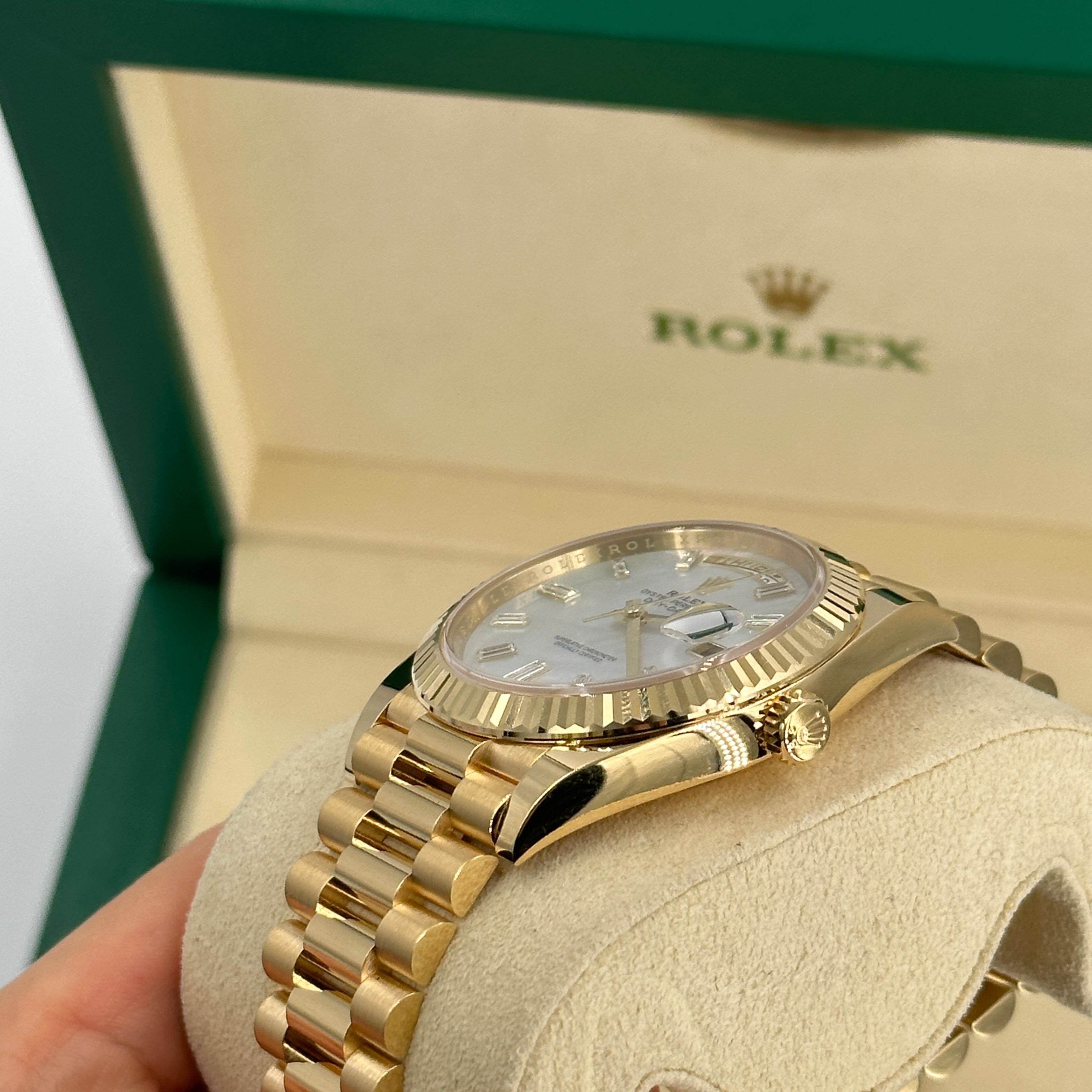 Rolex Day-Date 40 40mm 228238 Silver Index 2023