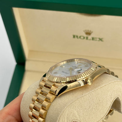 Rolex Day-Date 40 40mm 228238 Silver Index 2023