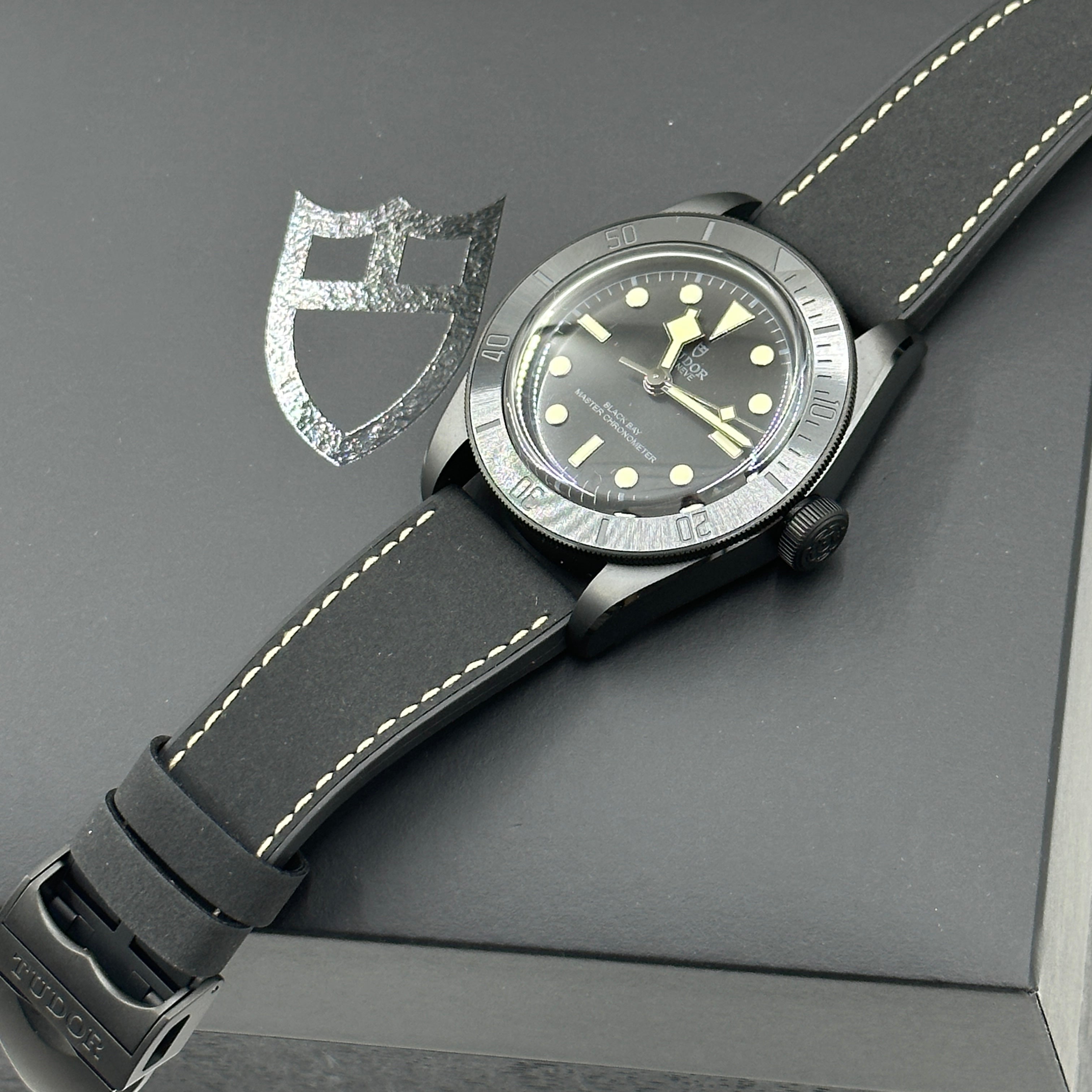 Tudor Black Bay Ceramic 41mm 79210Cnu-0001 Black Leather 2023