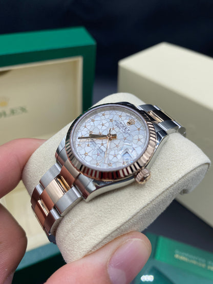 Rolex Datejust 31 278271 Silver Floral Oyster 2024
