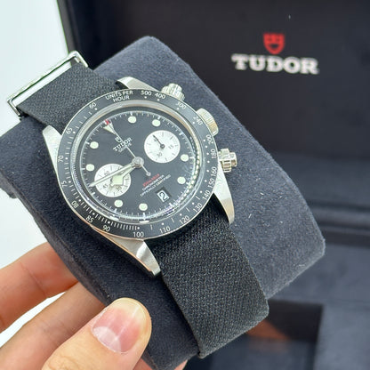 Tudor Black Bay Chrono 41mm 79360N-0007 Black Woven 2023