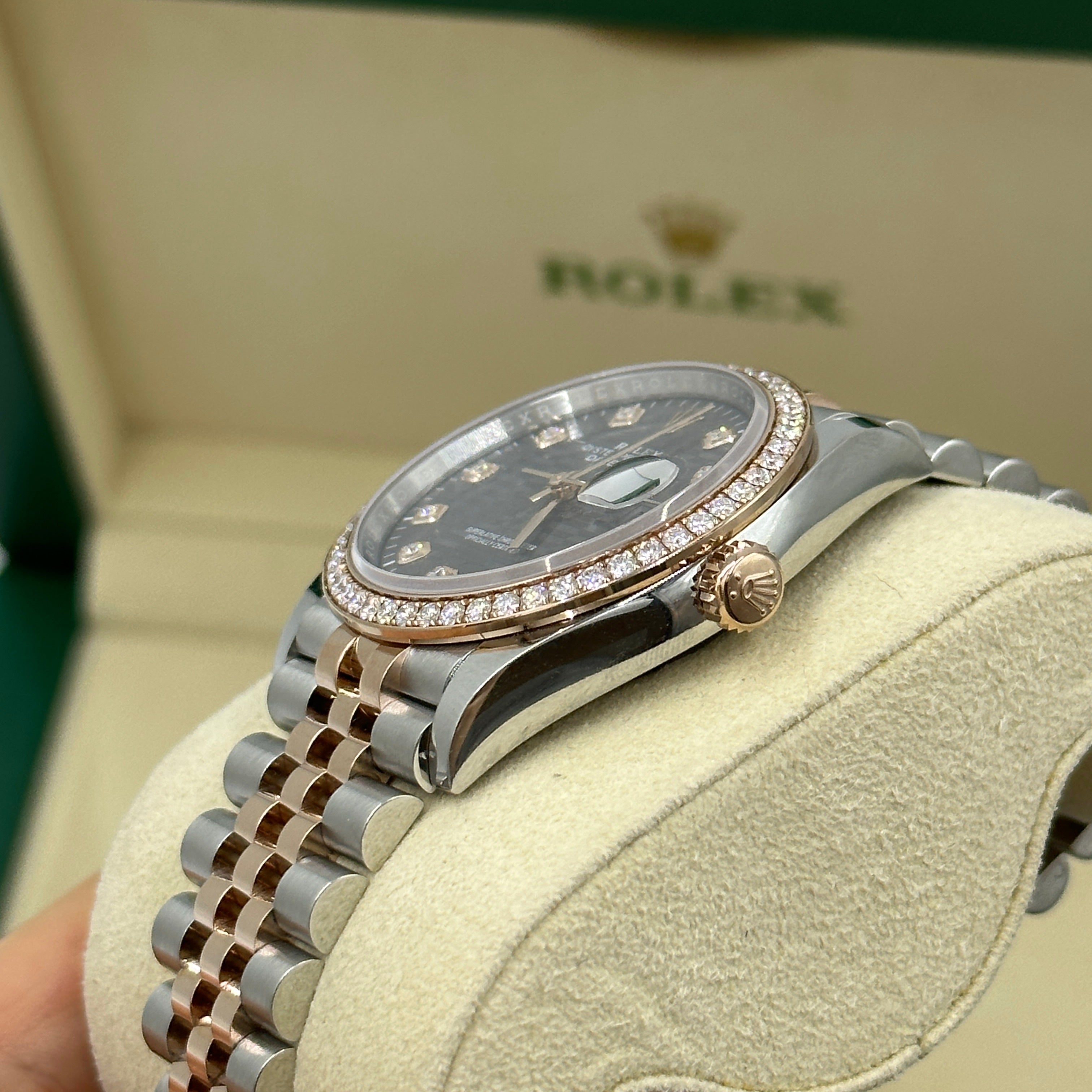 Rolex Datejust 36 126281RBR G Grey Fluted Jubilee 2024