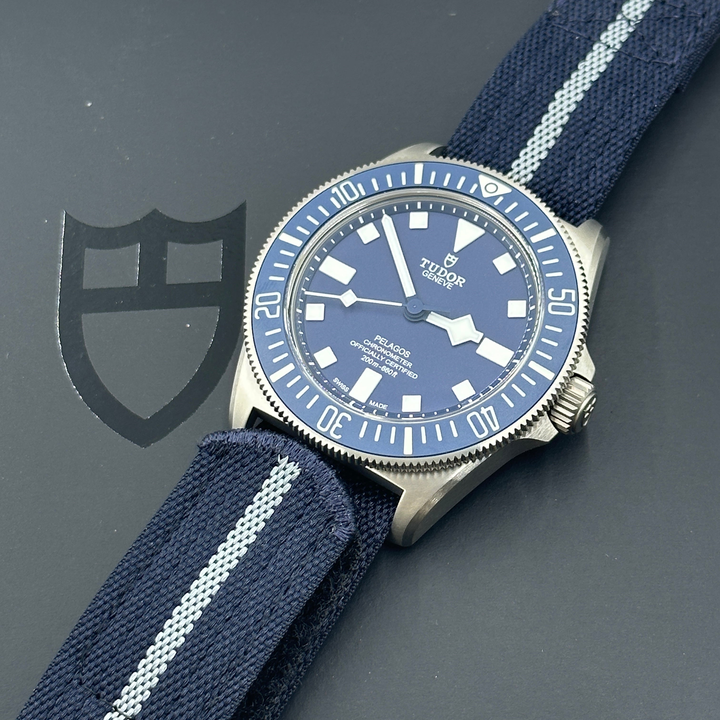 Tudor Pelagos FXD 42mm 25707B/24 Blue Fabric 2024