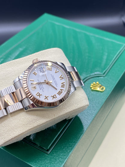 Rolex Datejust 31 278271 White Roman Oyster 2025