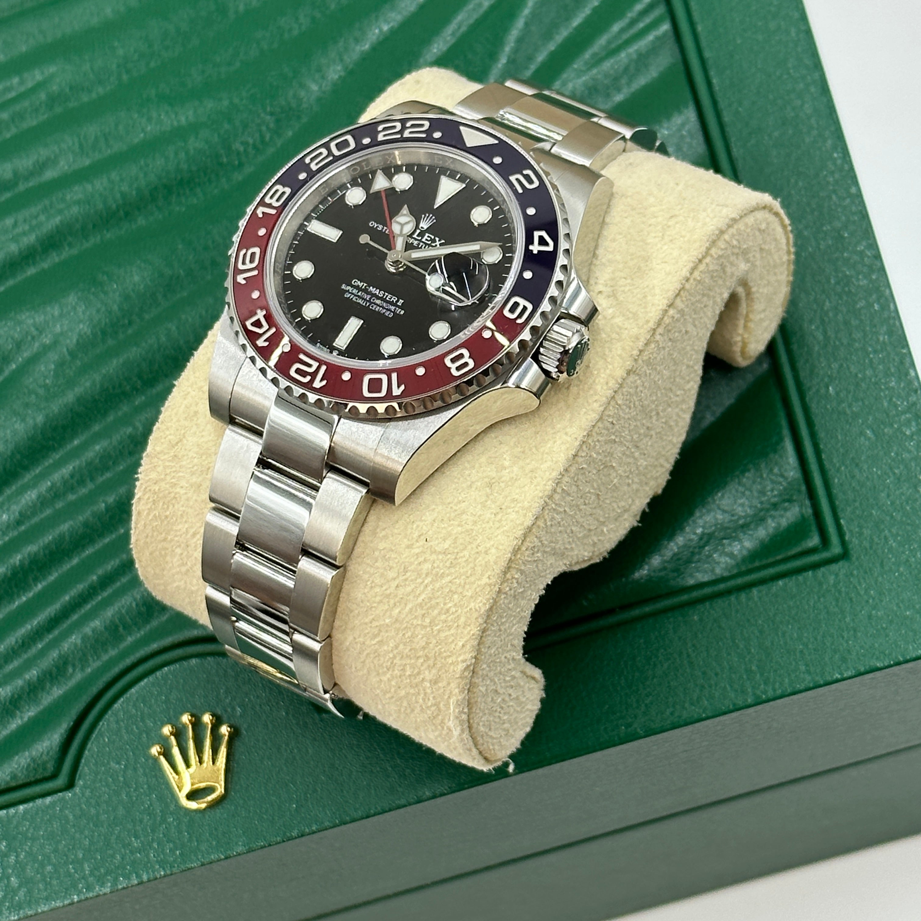 Rolex GMT-Master II 40mm 126710Blro Oyster 2025