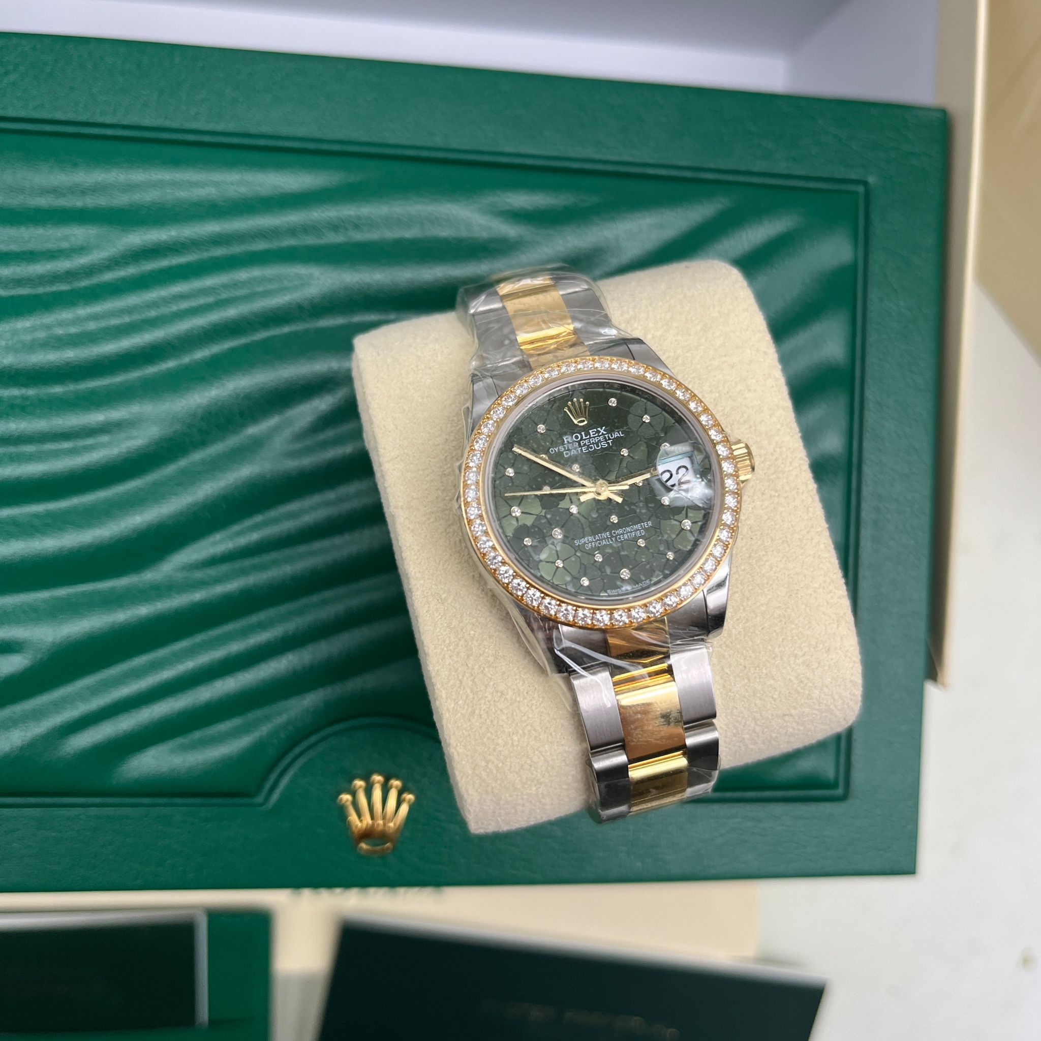 Rolex Datejust 31 278383RBR Green Flower Oyster 2023