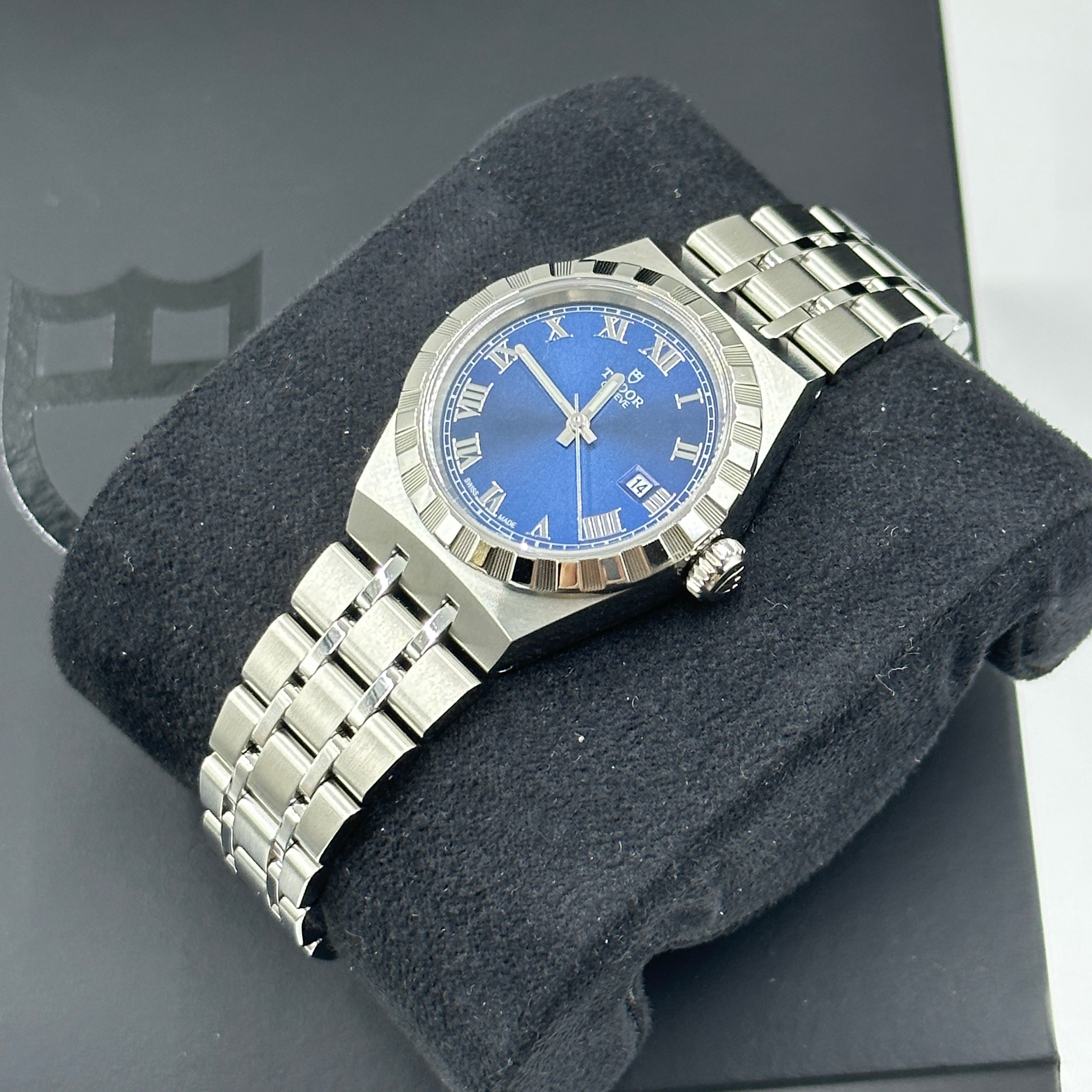 Tudor Tudor Royal 28mm 28300-0006 Blue Roman Steel 2024