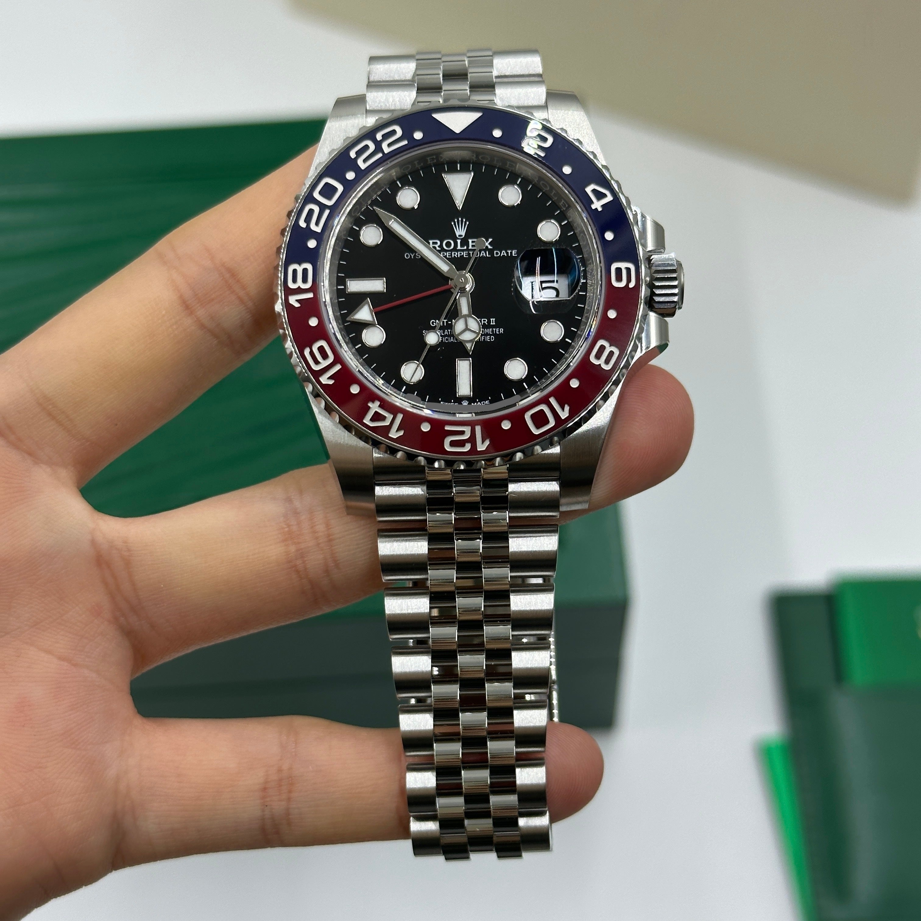 Rolex GMT-Master II 40mm 126710Blro Jubilee 2025