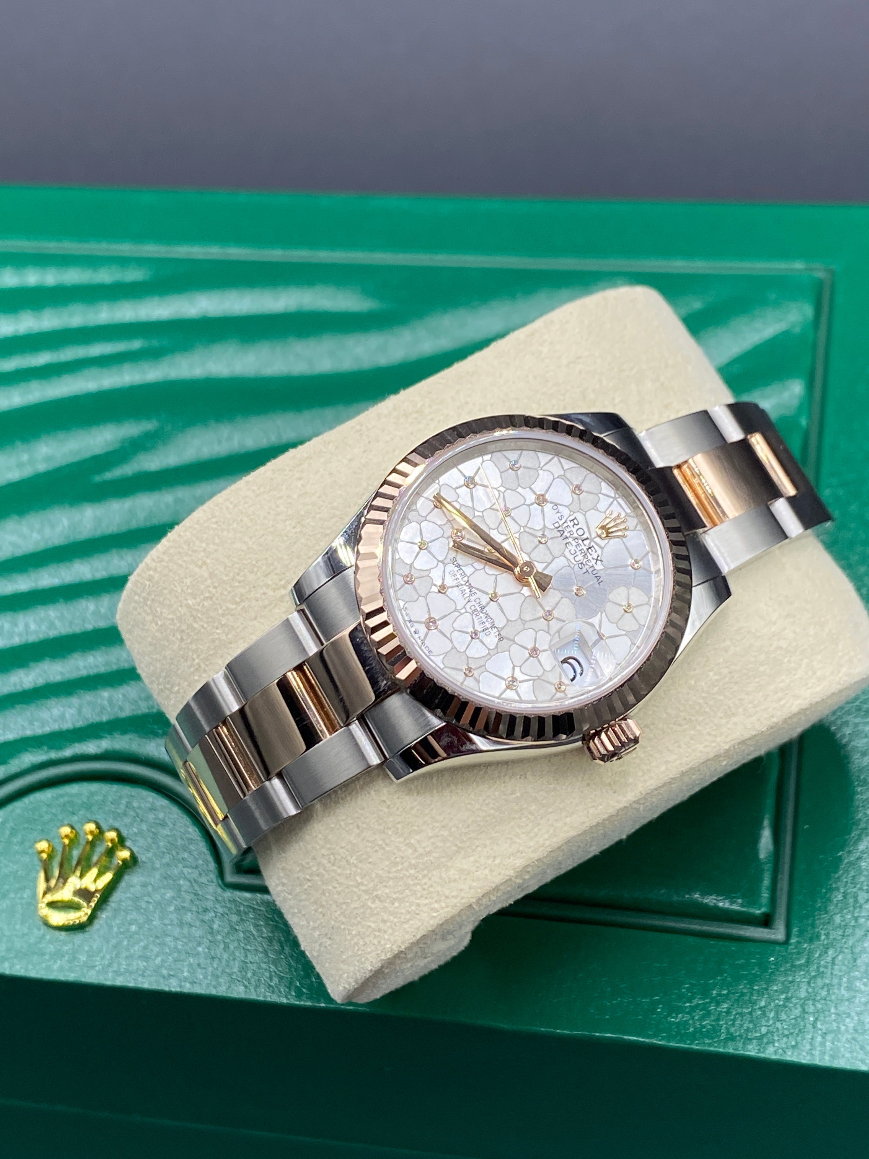Rolex Datejust 31 278271 Silver Floral Oyster 2024