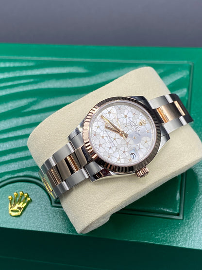 Rolex Datejust 31 278271 Silver Floral Oyster 2024