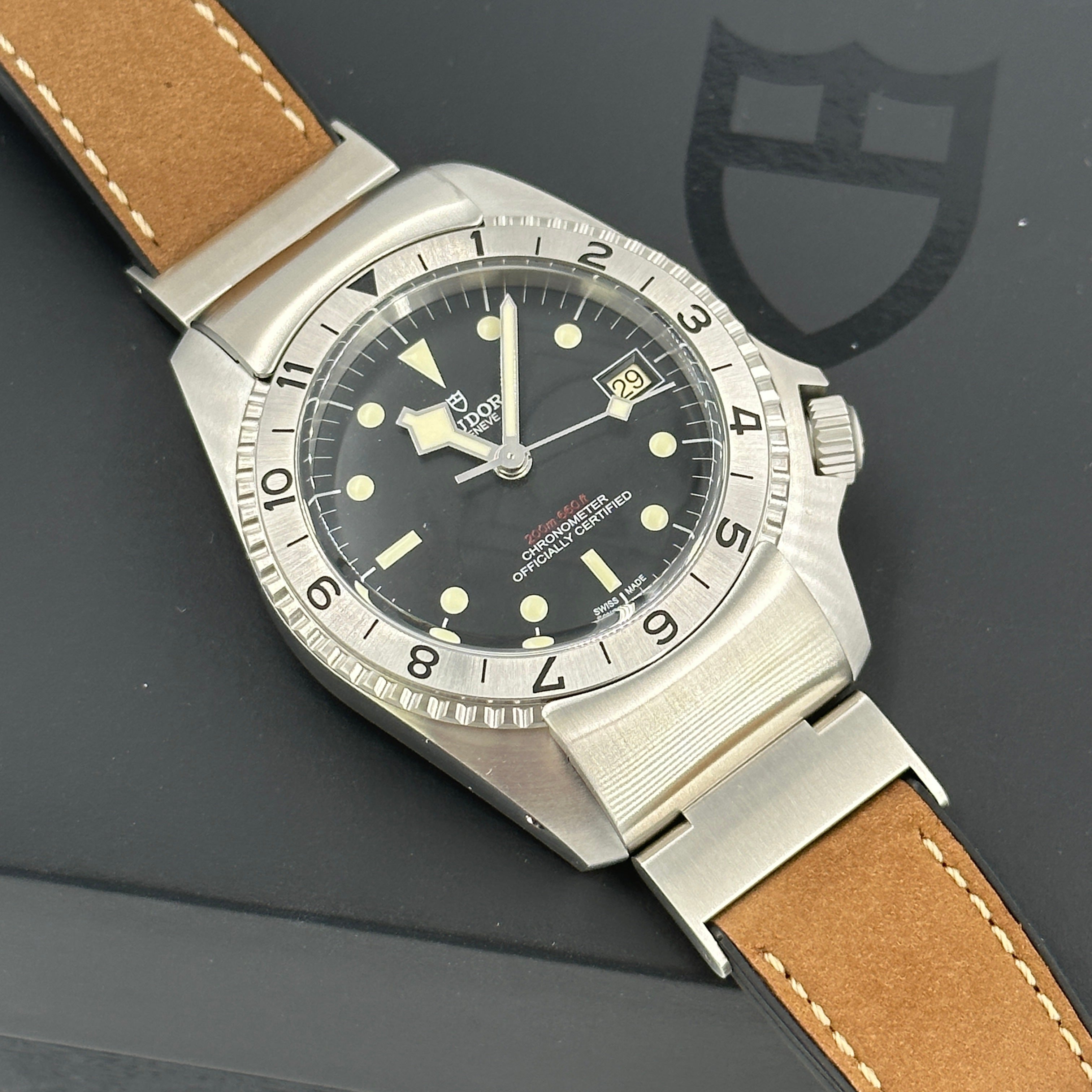 Tudor Black Bay P01 42mm 70150-0001 Black Leather 2024