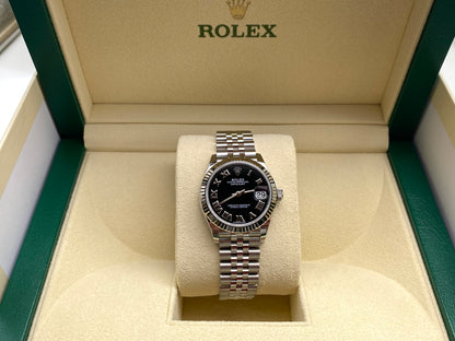 Rolex Datejust 31 278274 Black Roman Jubilee 2025